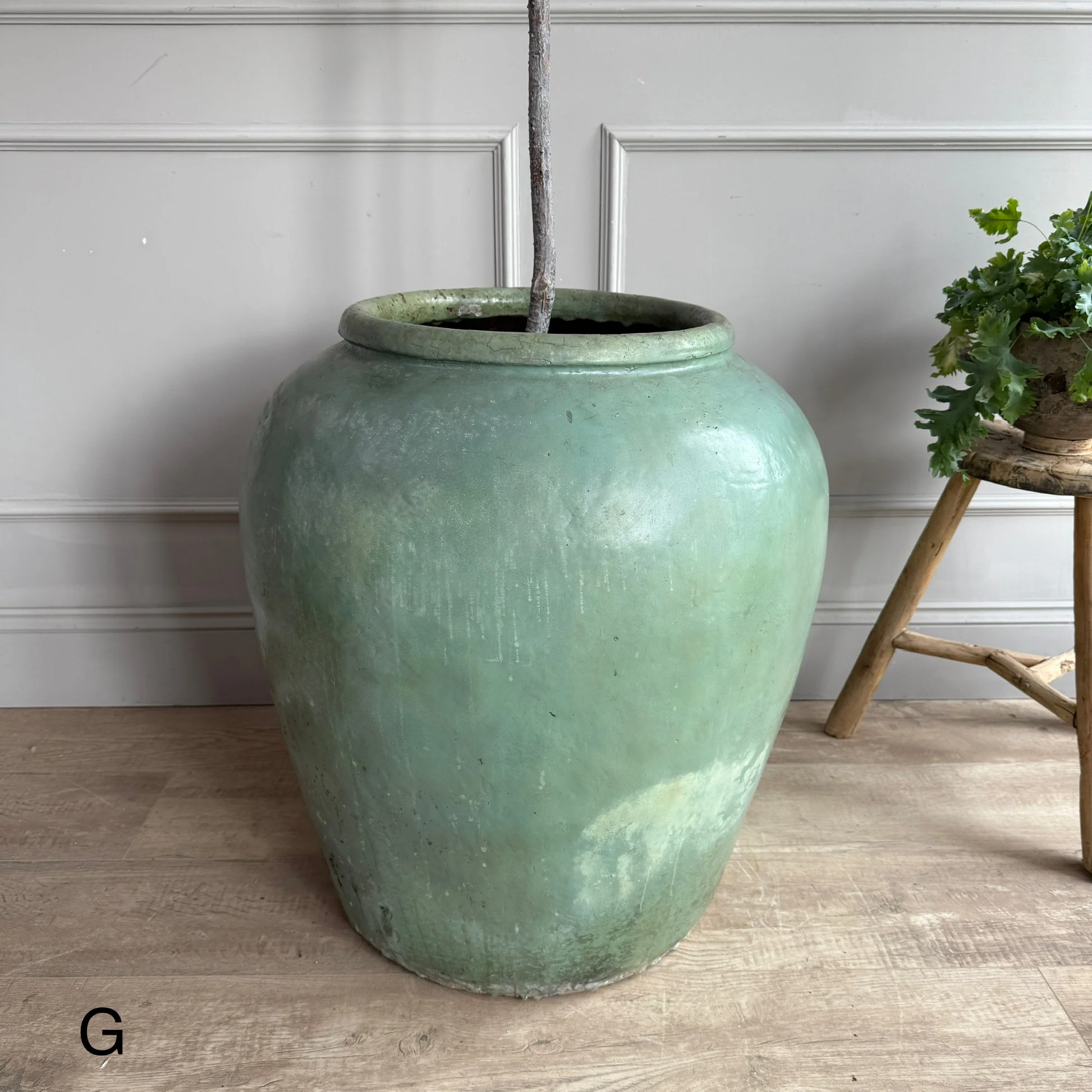 Extra Large Jade Antique Urn - Image 20