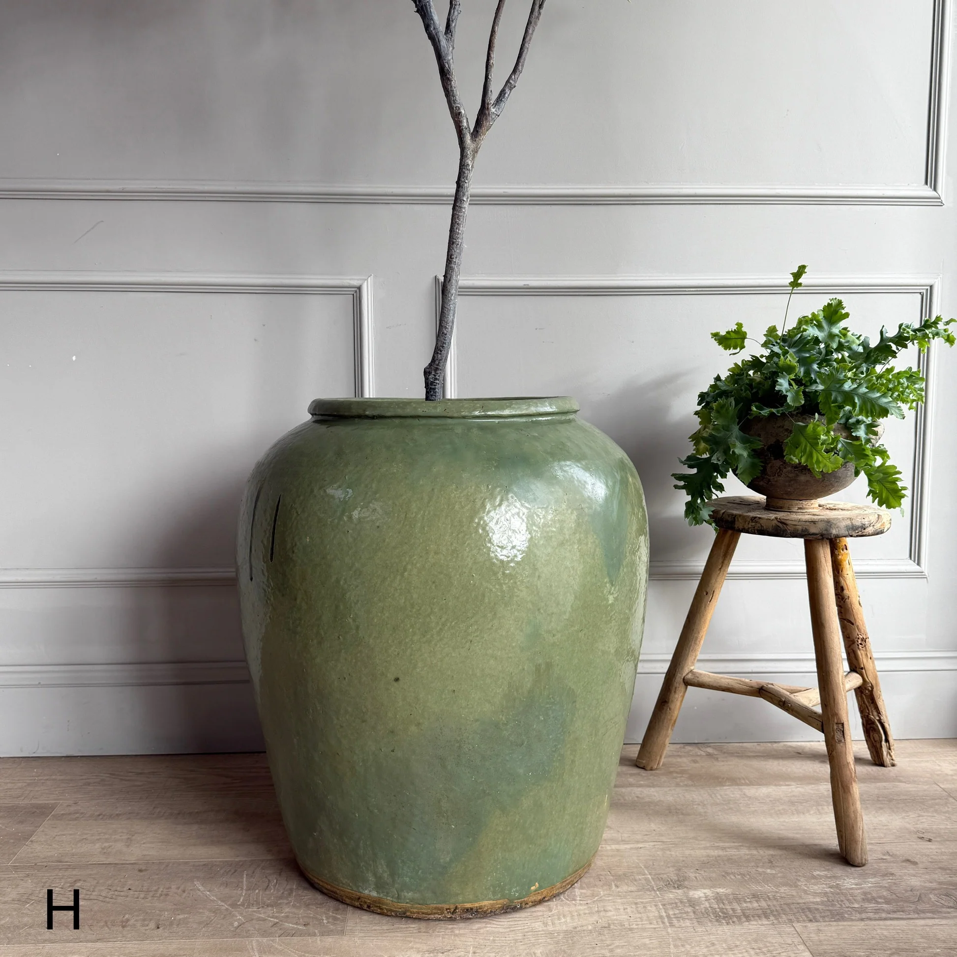 Extra Large Jade Antique Urn - Image 24