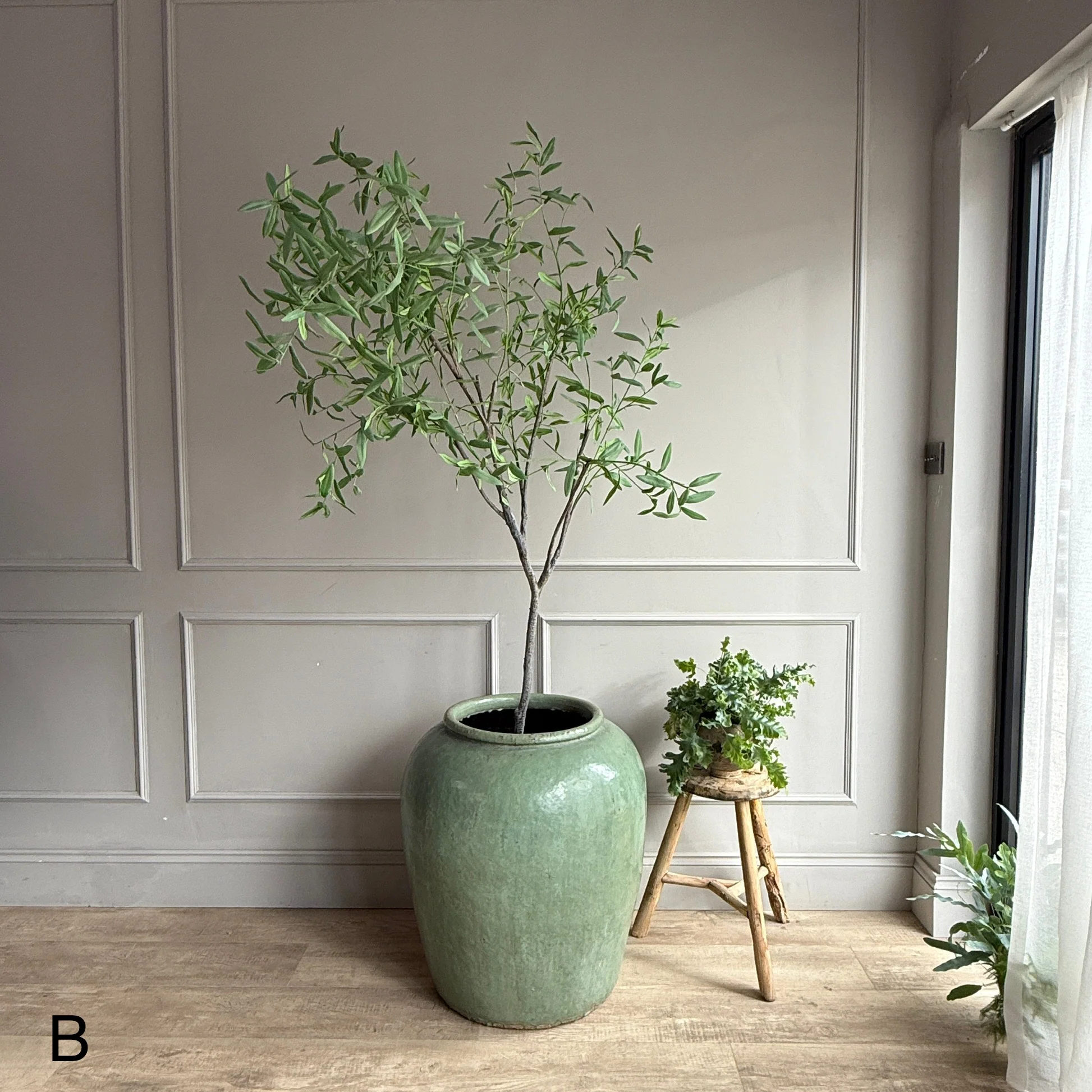 Extra Large Jade Antique Urn - Image 4