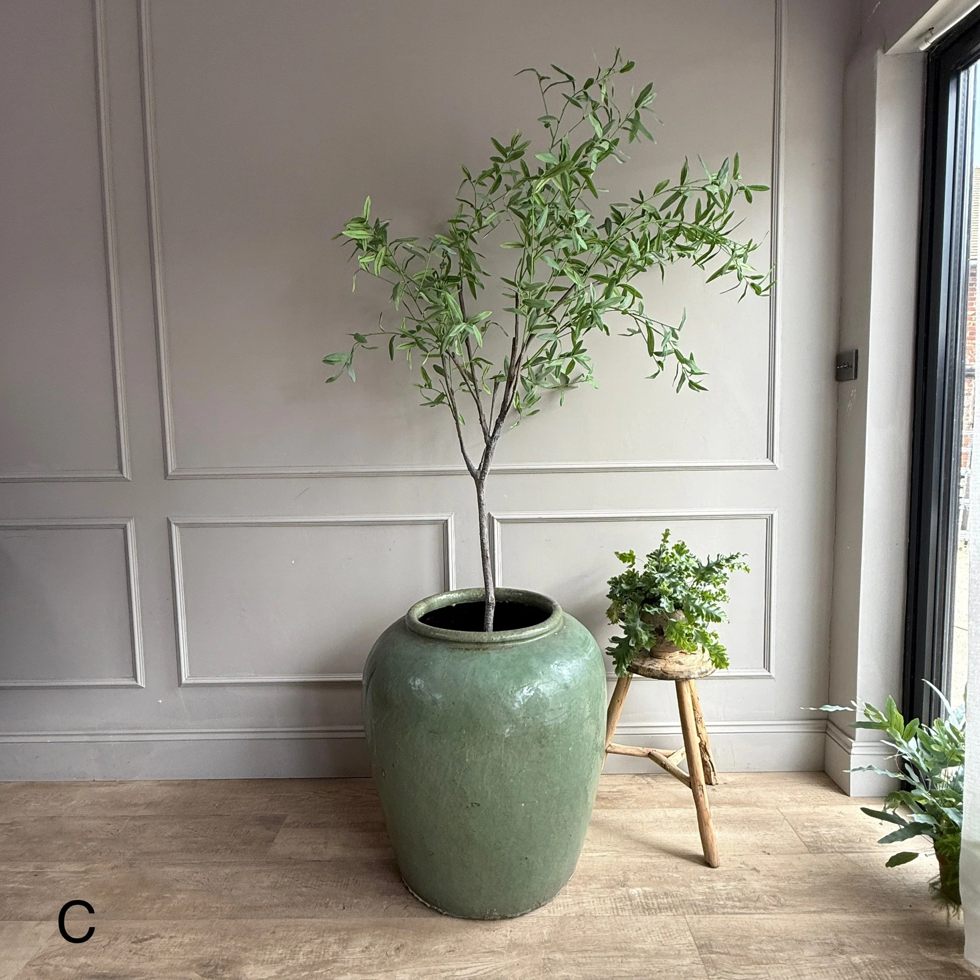 Extra Large Jade Antique Urn - Image 7