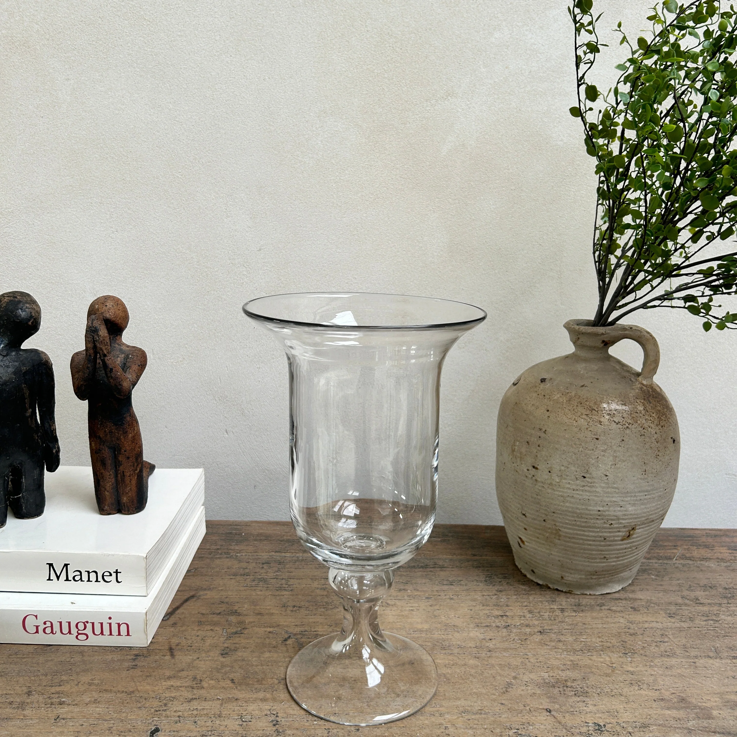 Footed Glass Vase | Adelaide - Image 2