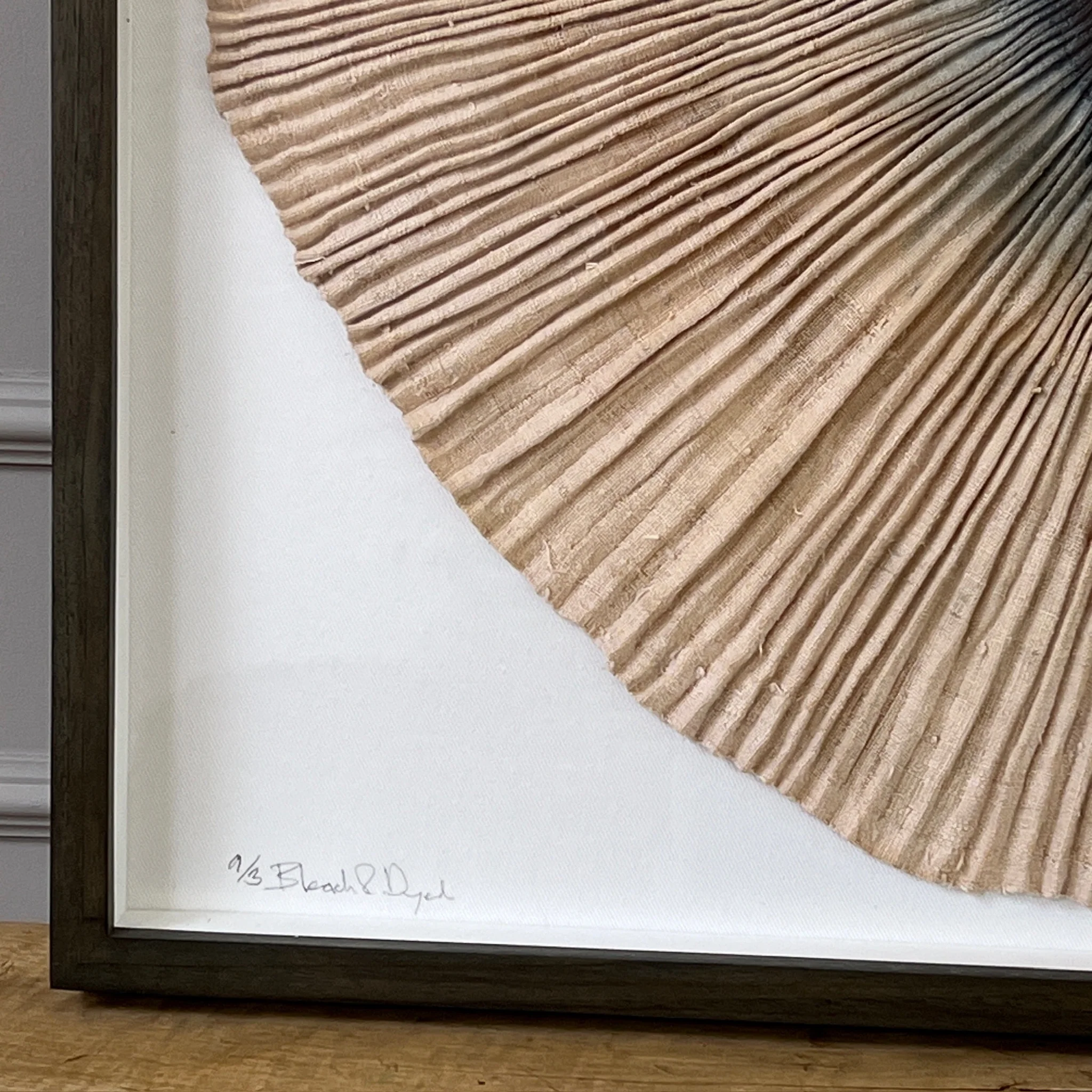 Framed Antique Tribal Pleated Skirt - Image 14