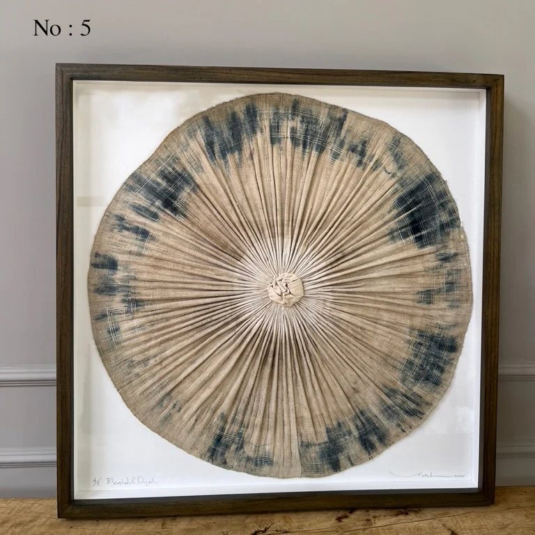 Framed Antique Tribal Pleated Skirt - Image 15