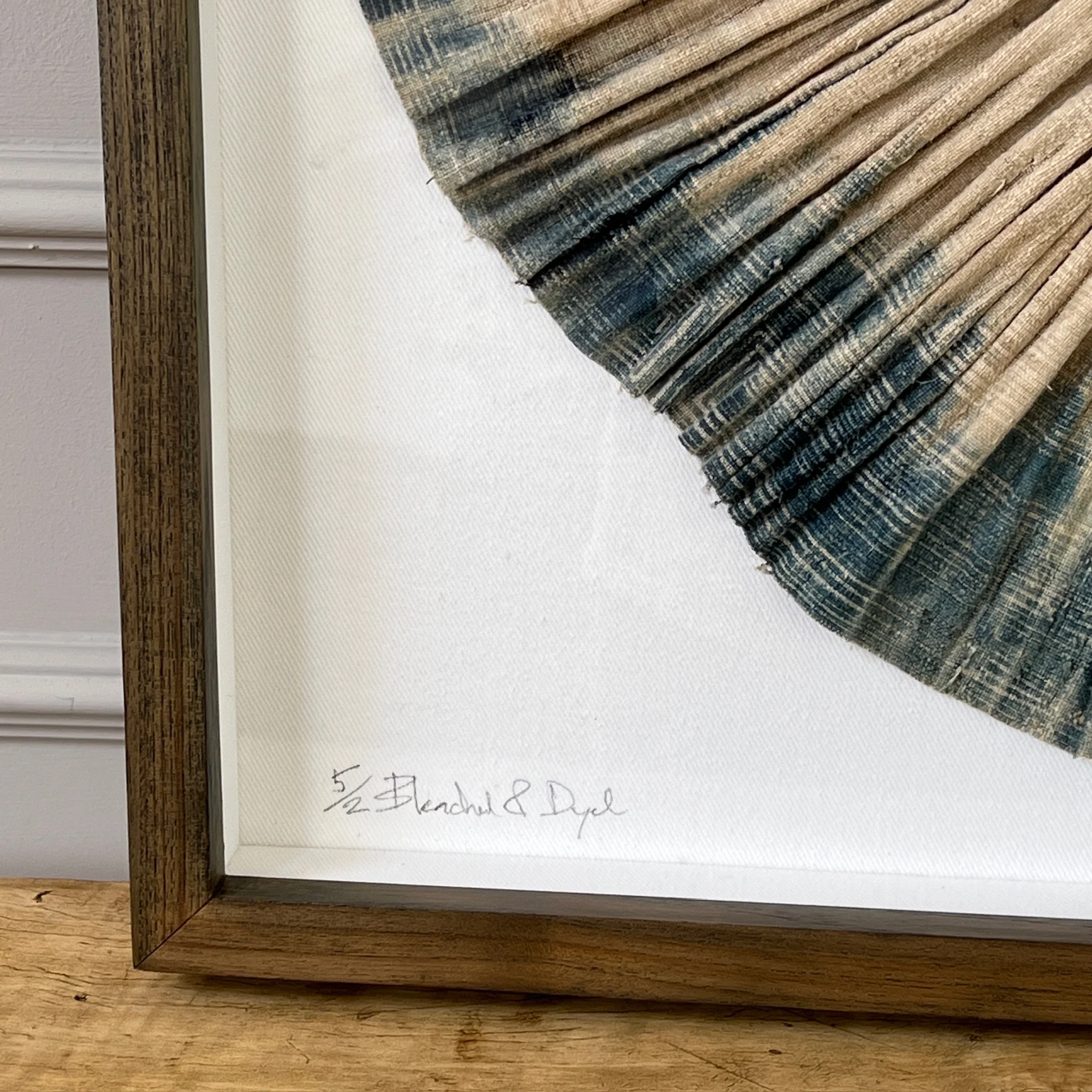 Framed Antique Tribal Pleated Skirt - Image 19