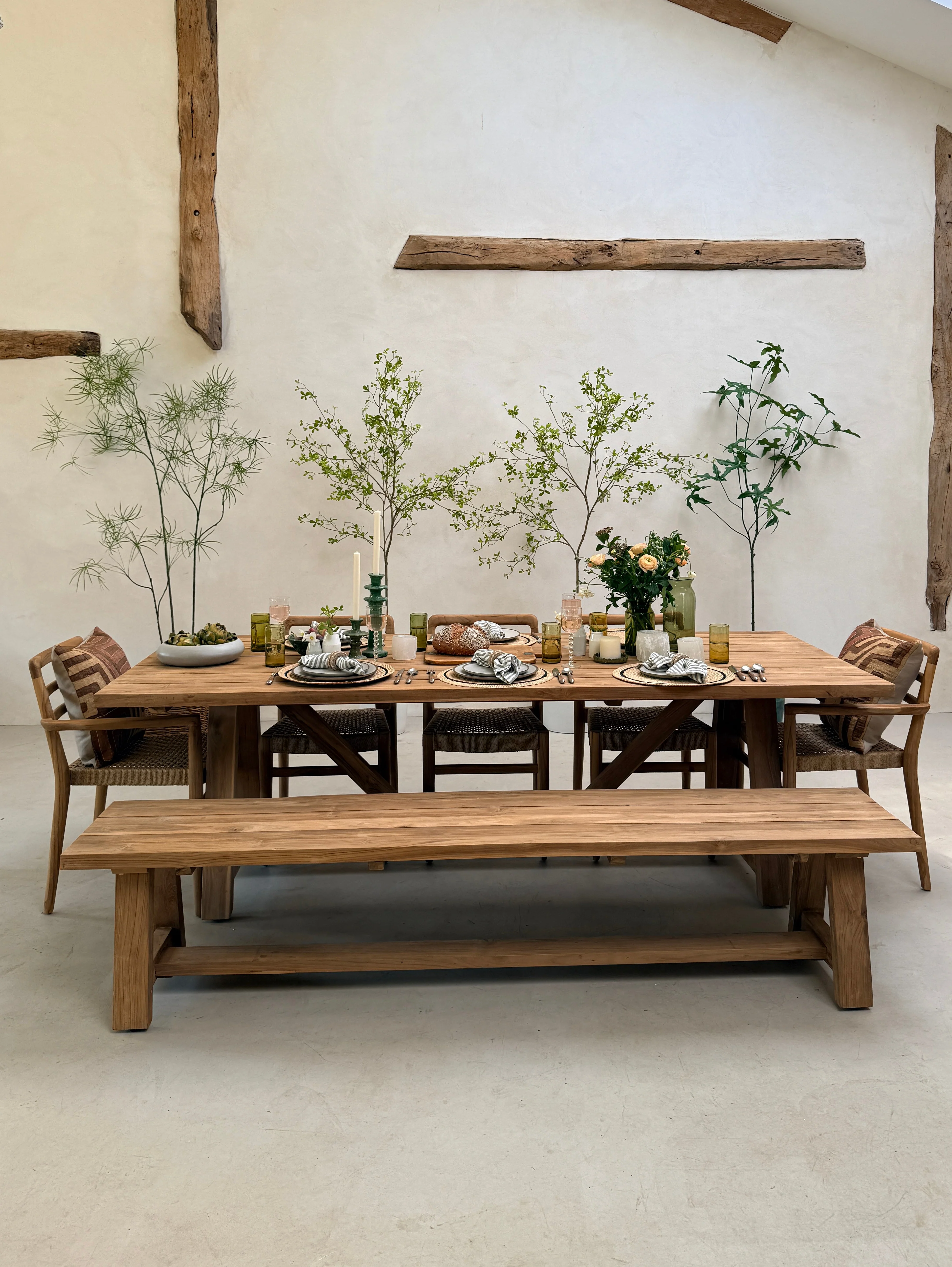 Garden Dining Table 240cm | Bruton - Image 10