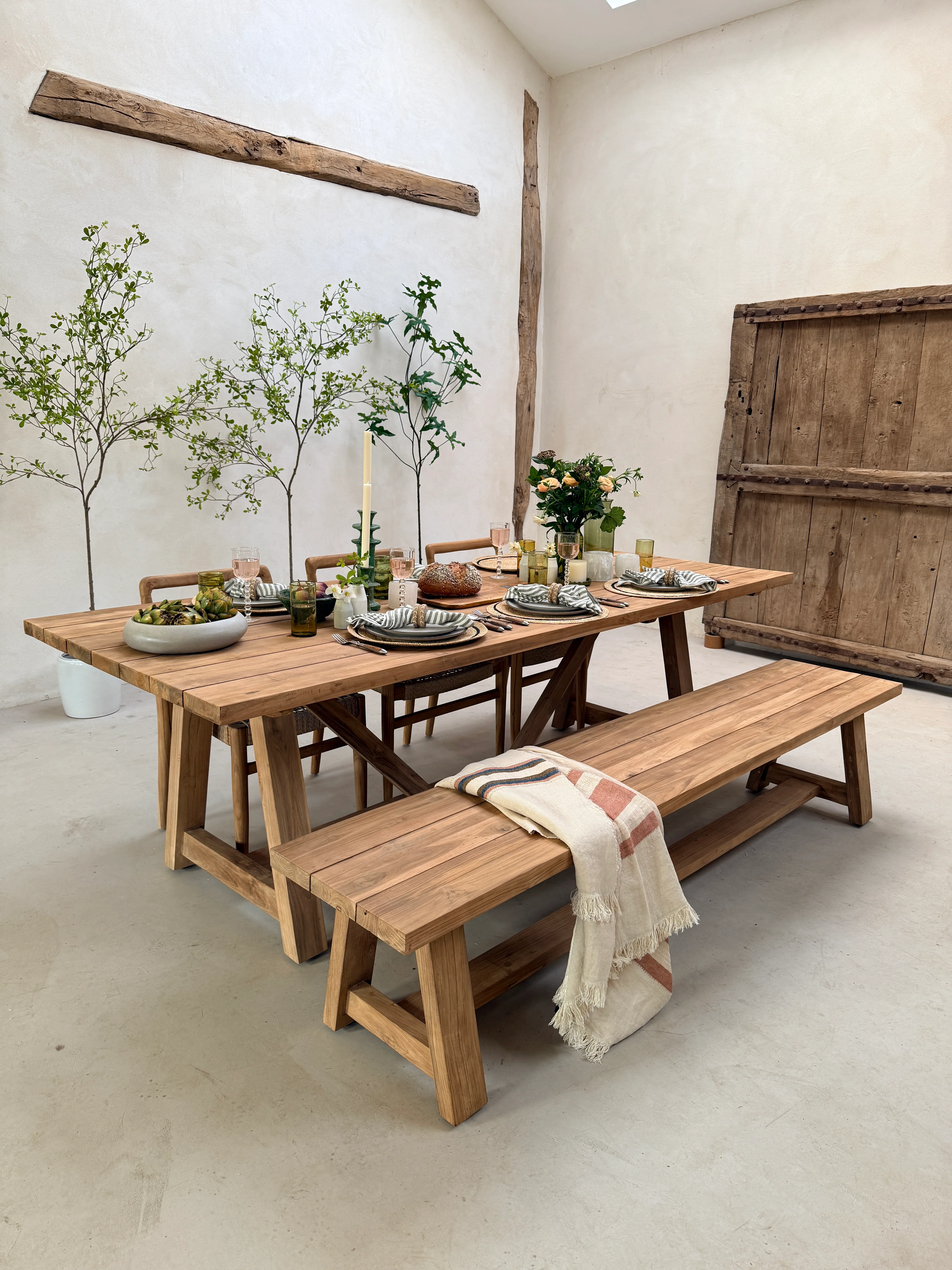 Garden Dining Table 240cm | Bruton - Image 12