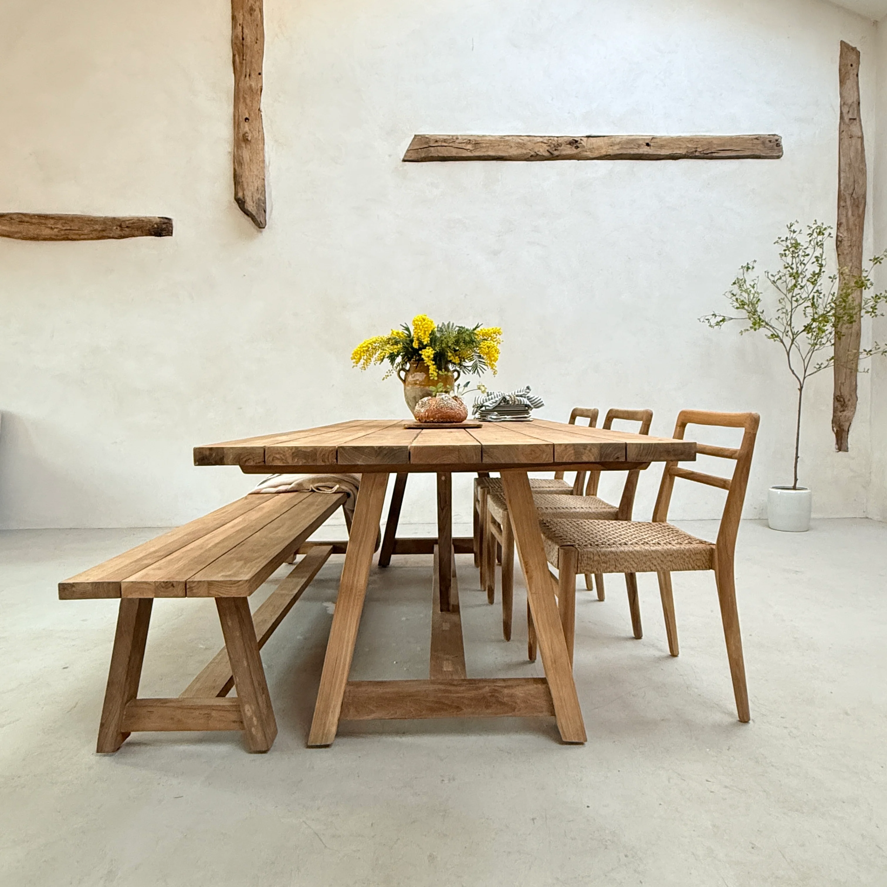 Garden Dining Table 240cm | Bruton - Image 4