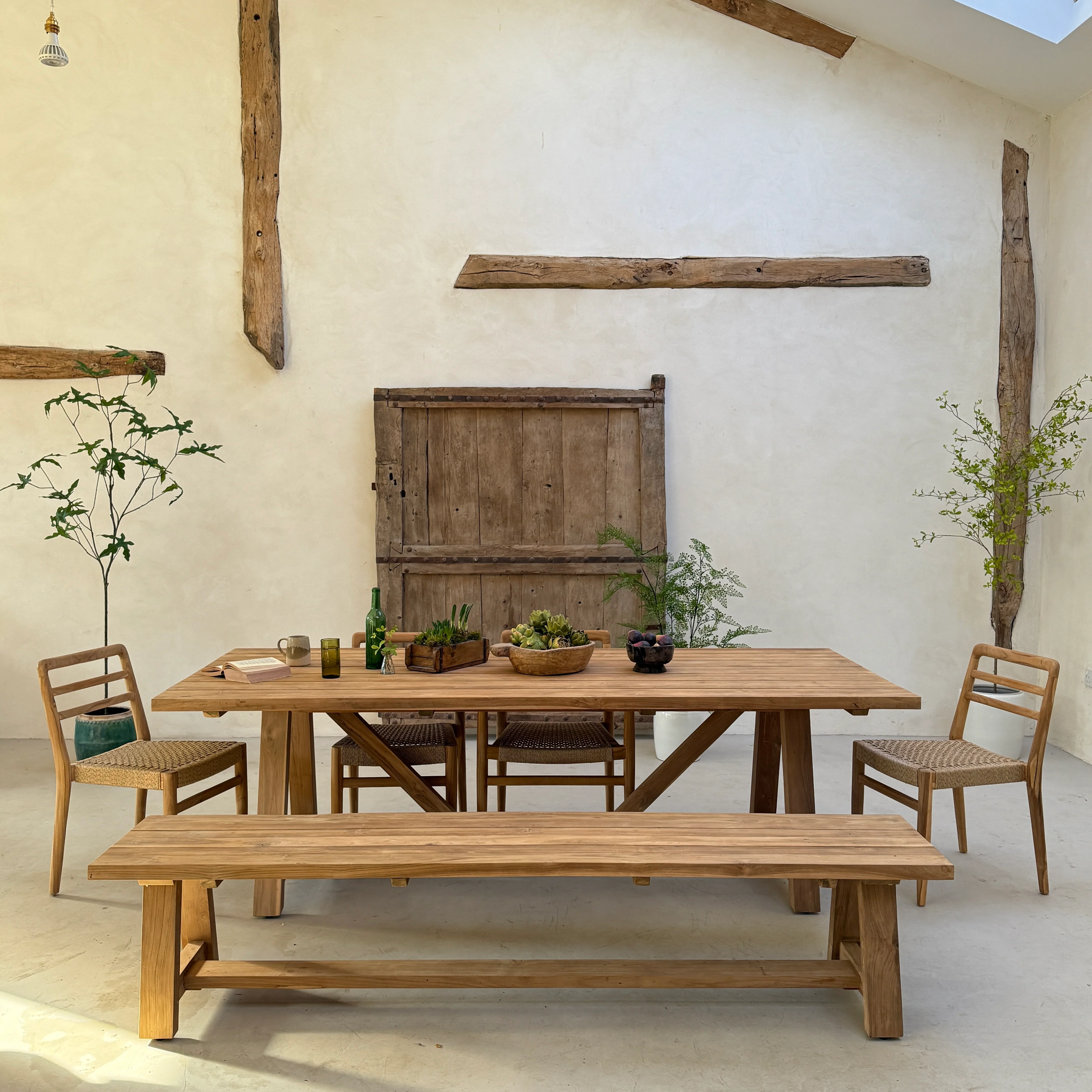 Garden Dining Table 240cm | Bruton - Image 5