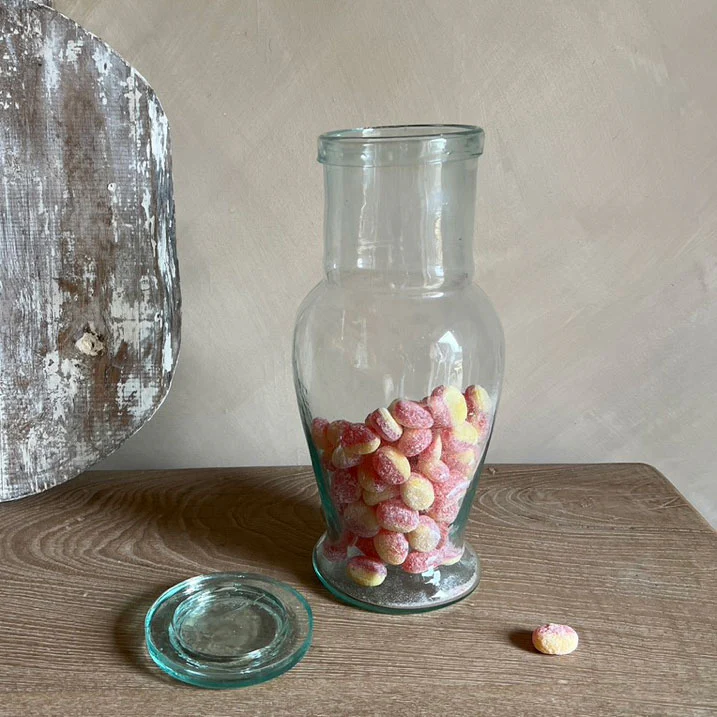 Hand blown Moroccan Jar | clear - Image 2