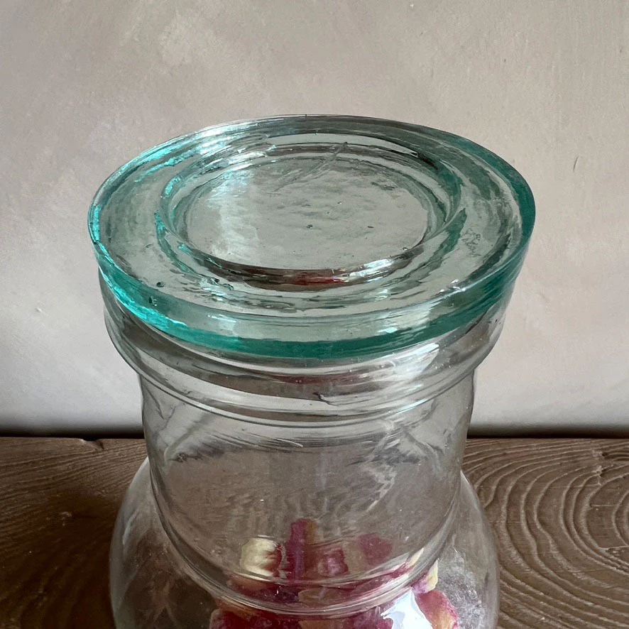 Hand blown Moroccan Jar | clear - Image 3