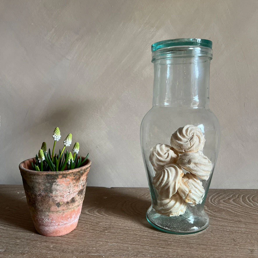 Hand blown Moroccan Jar | clear - Image 5