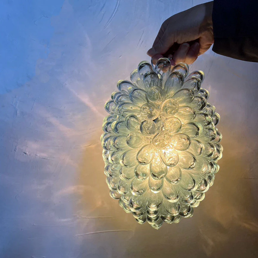 Hand blown Moroccan pendent light - Image 2