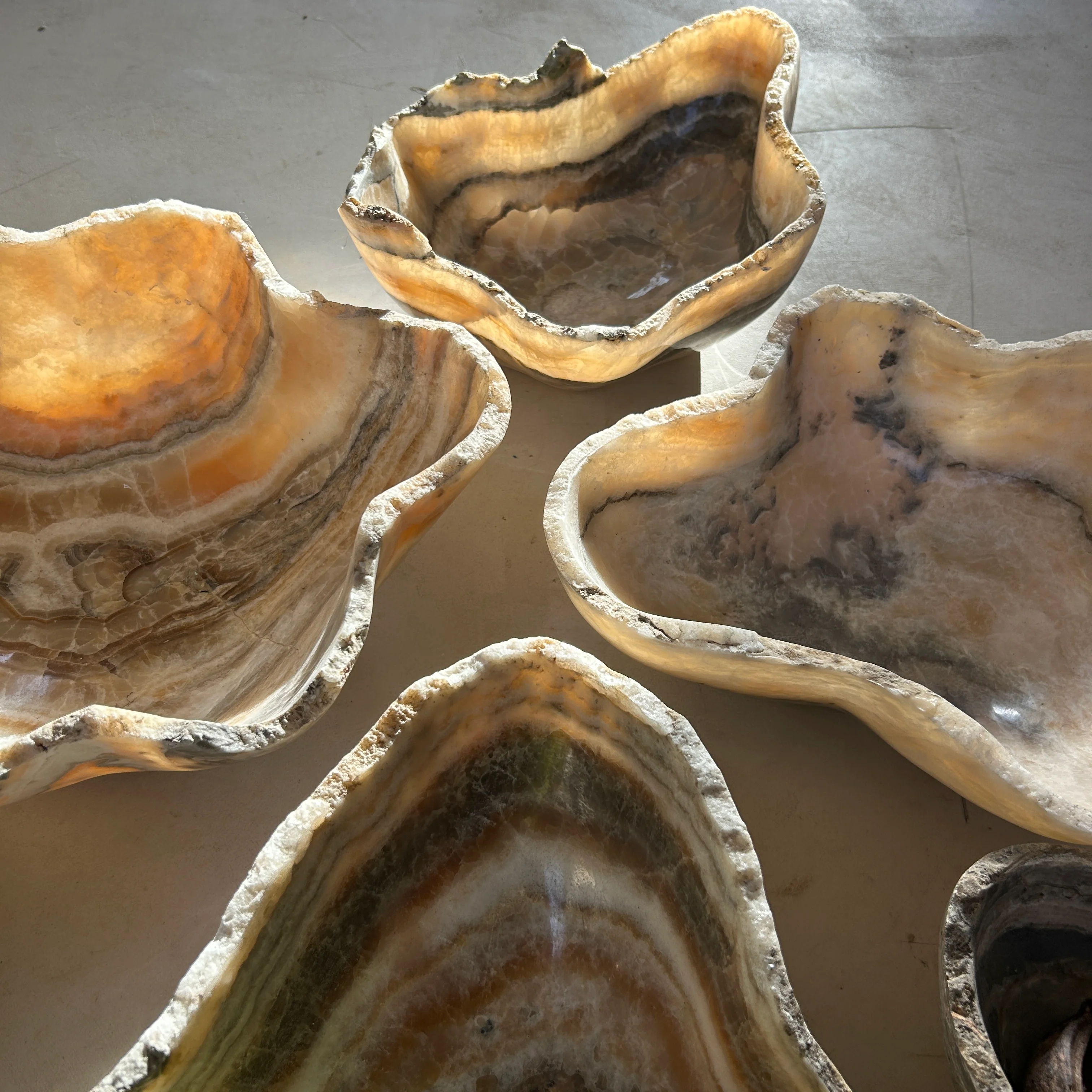 Hand Carved Marble decorative bowls Large - Image 11