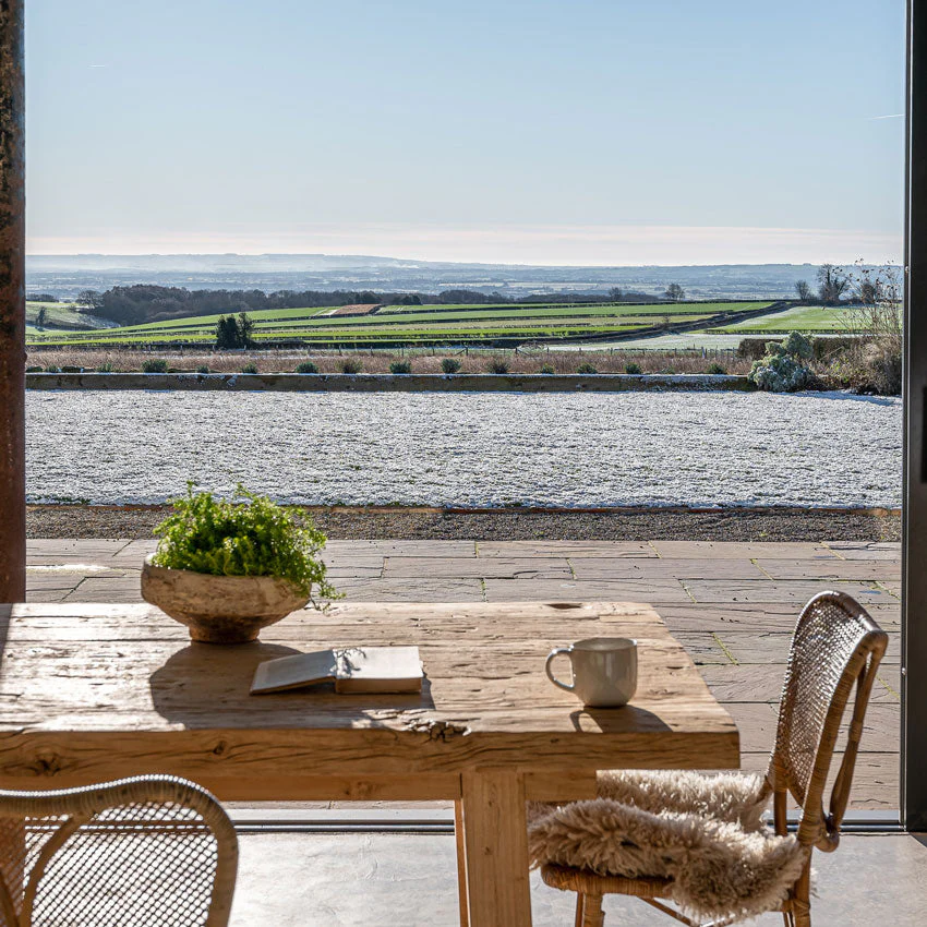 Hand Crafted Salvaged Dining Table - Image 7