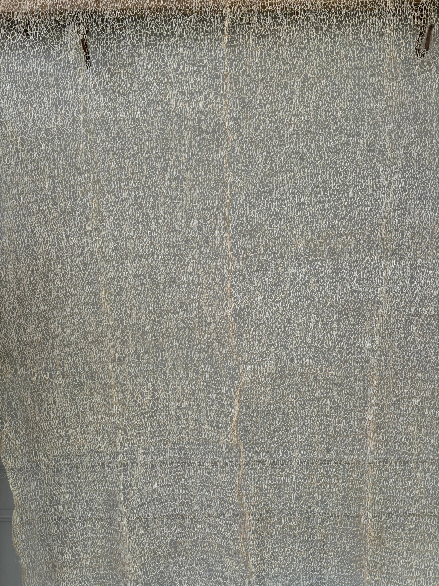 Hand knitted sisal curtain 2 x 3 metres - Image 10
