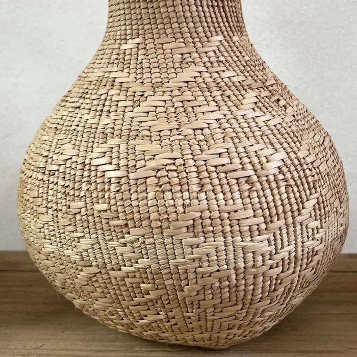 Hand woven african Batonga Basket 30cm - Image 5