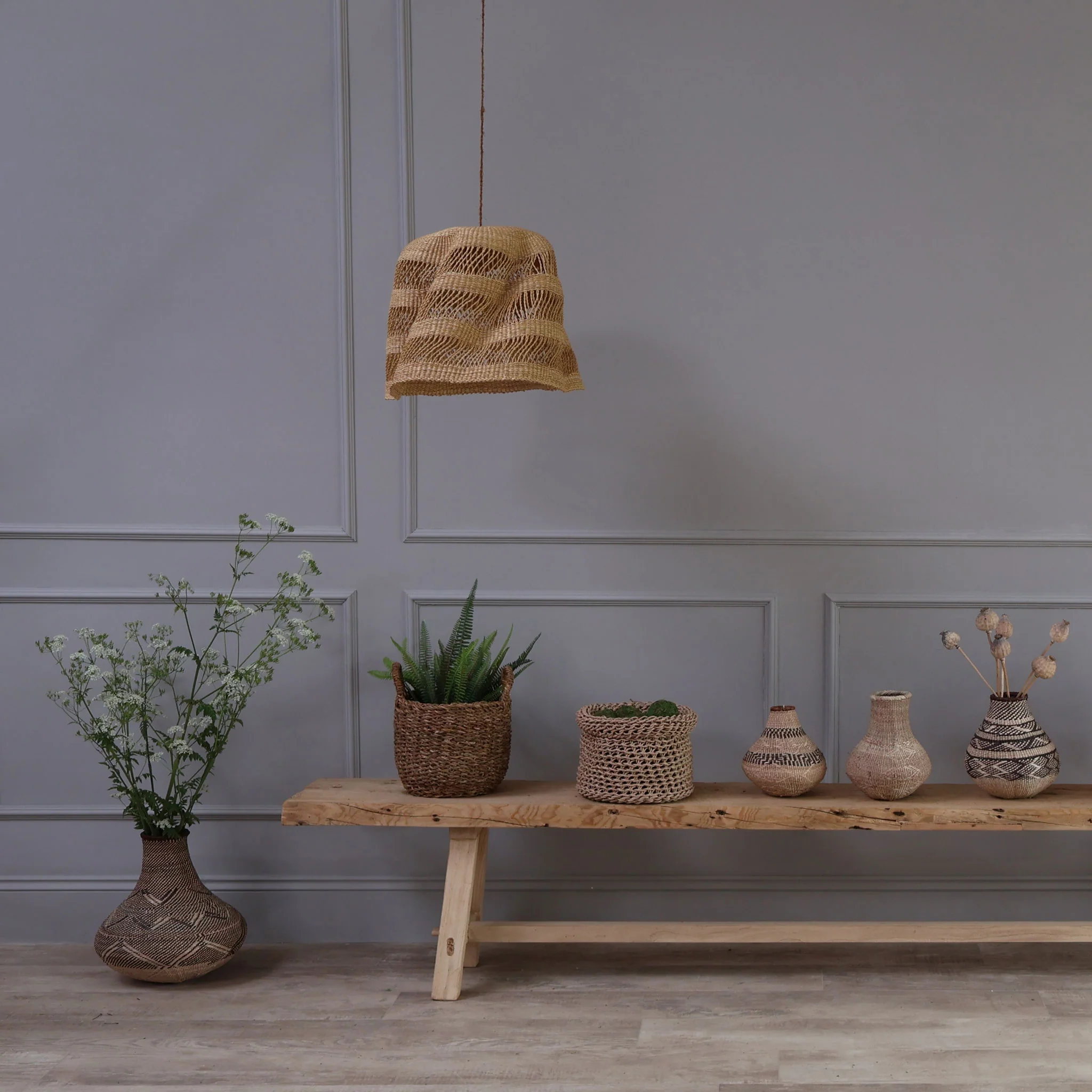 Hand woven lampshade | Womah - Image 3