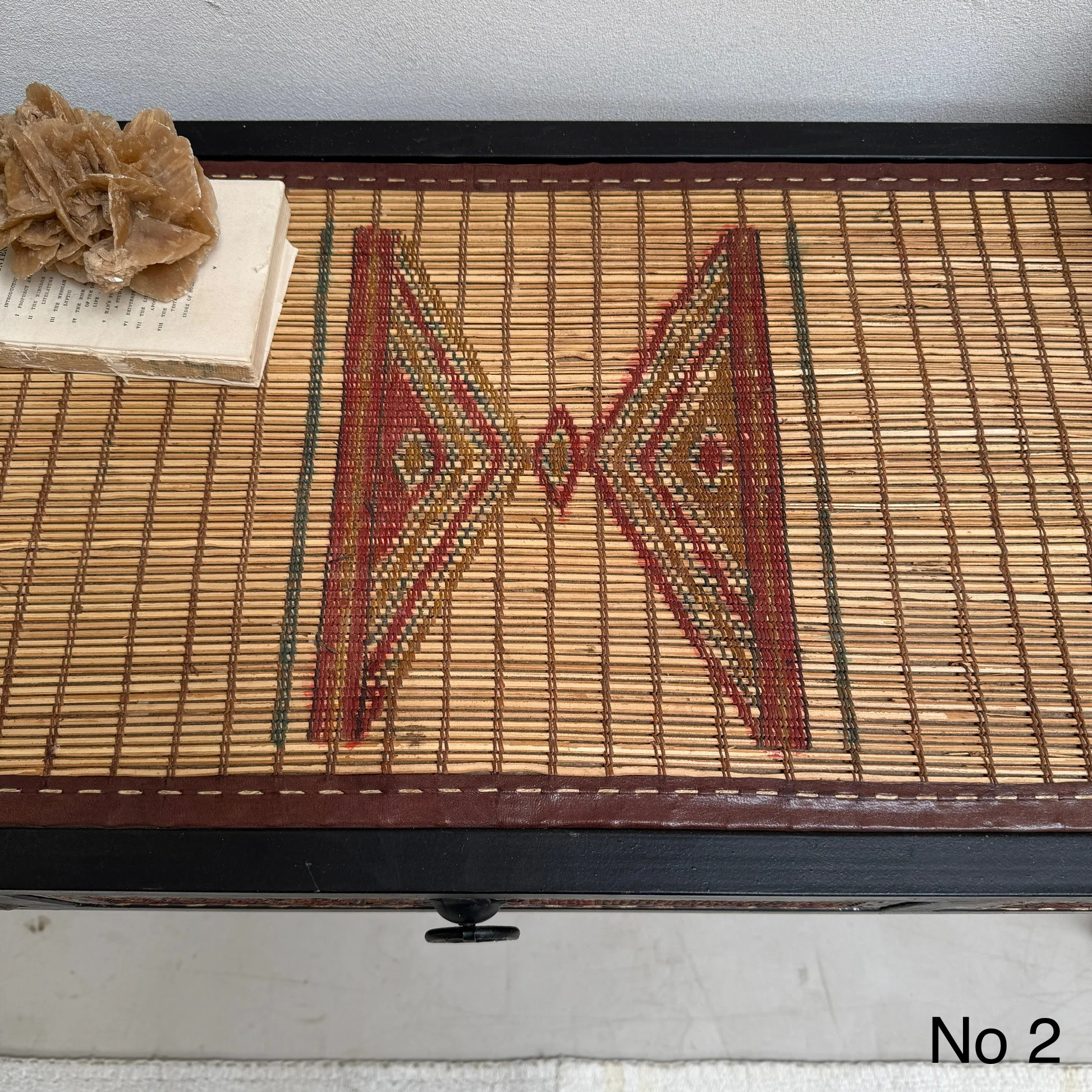 Handcrafted Nomadic Patterned Metal Console | Medium - Image 8