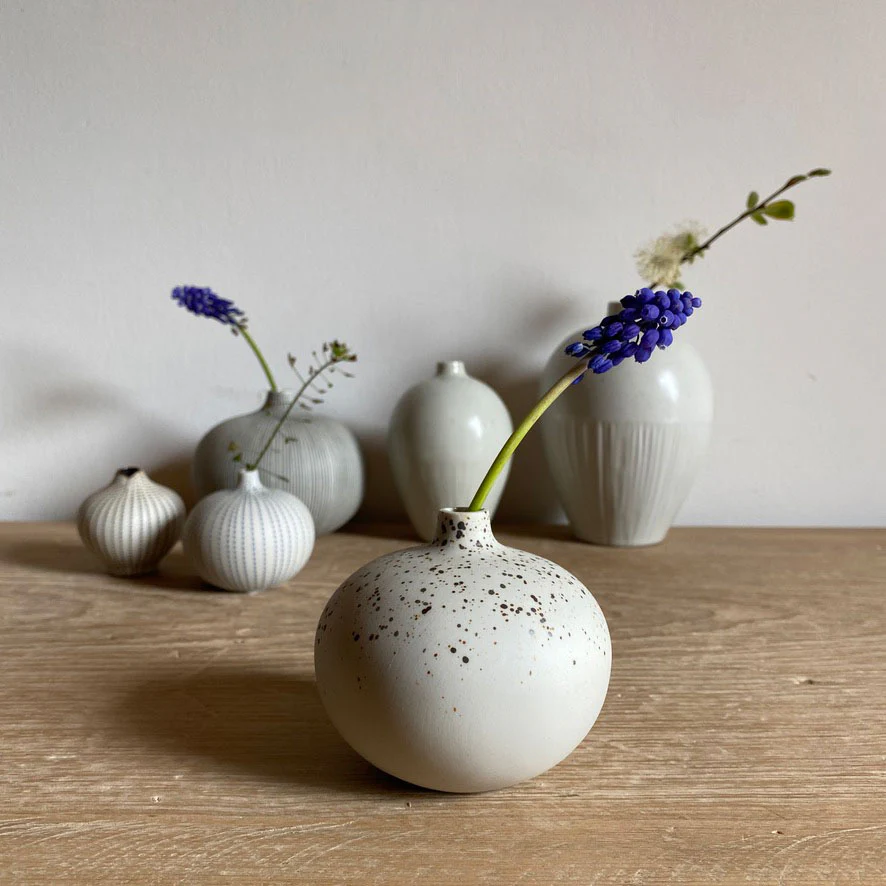 Handmade ceramic vase Freckle - Image 3