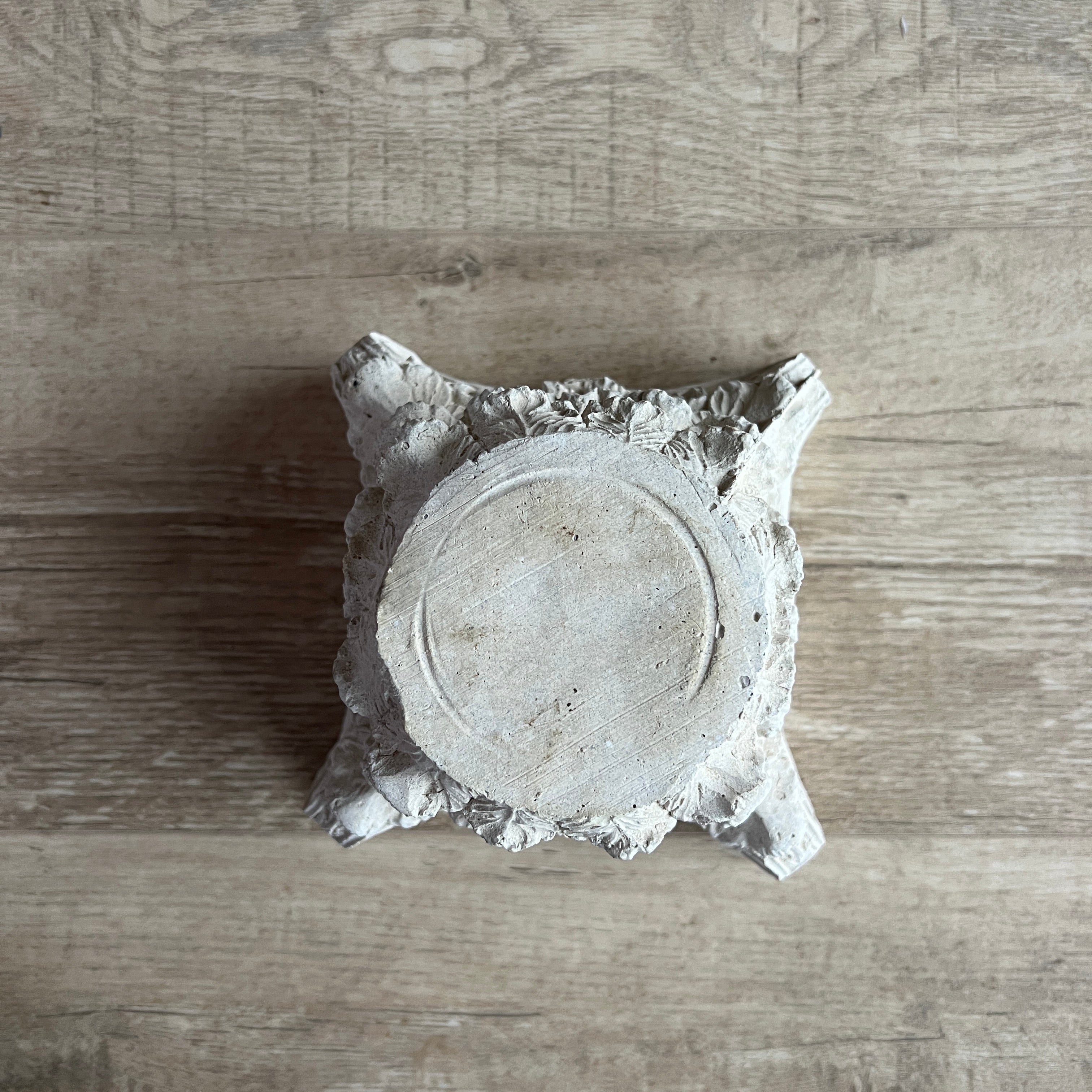 Handmade Plaster Capital Plinth - Image 4