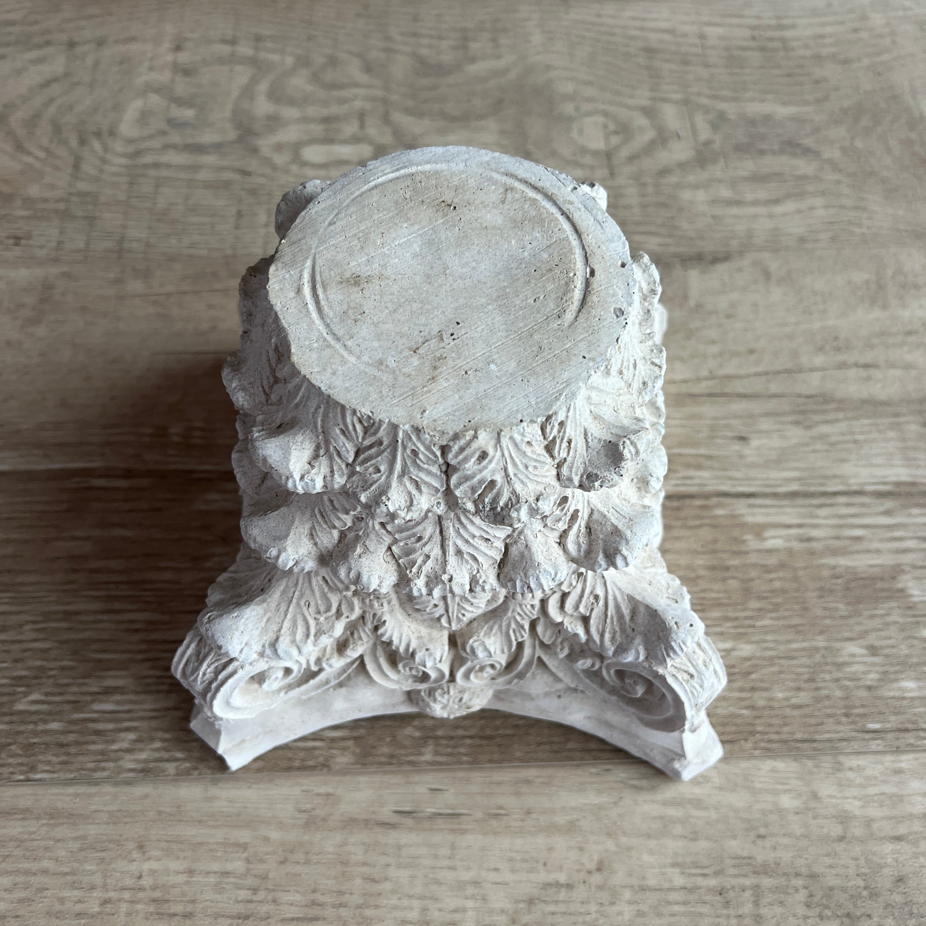 Handmade Plaster Capital Plinth - Image 5