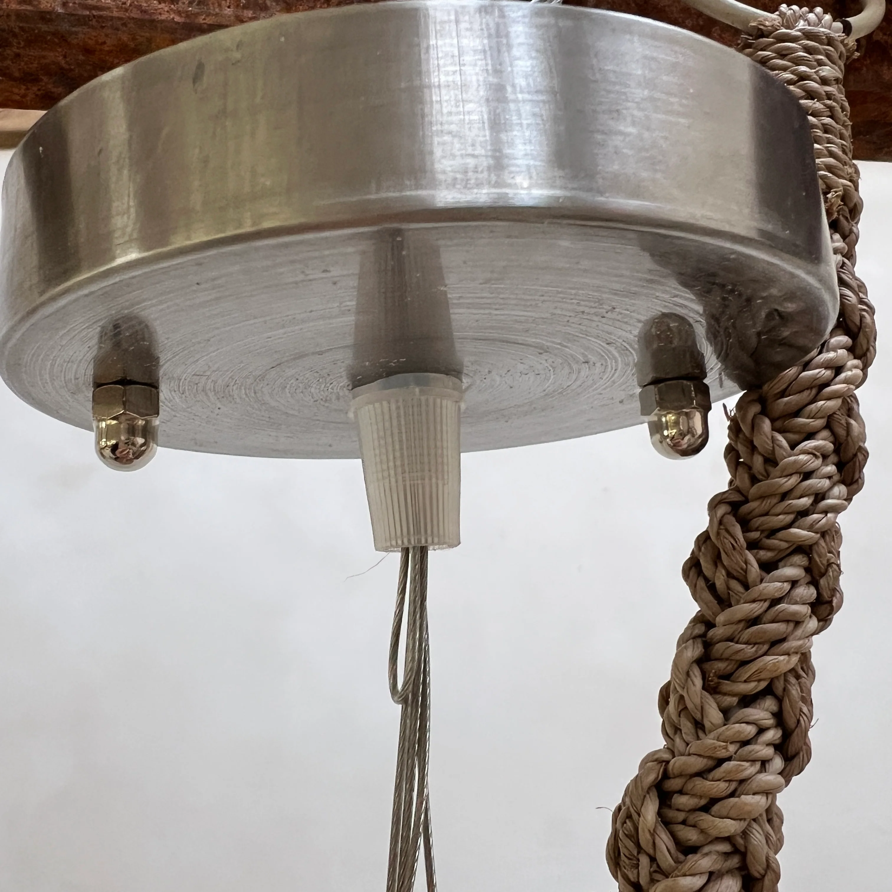 Handmade Wooden Beaded Tiered Chandelier - Image 7