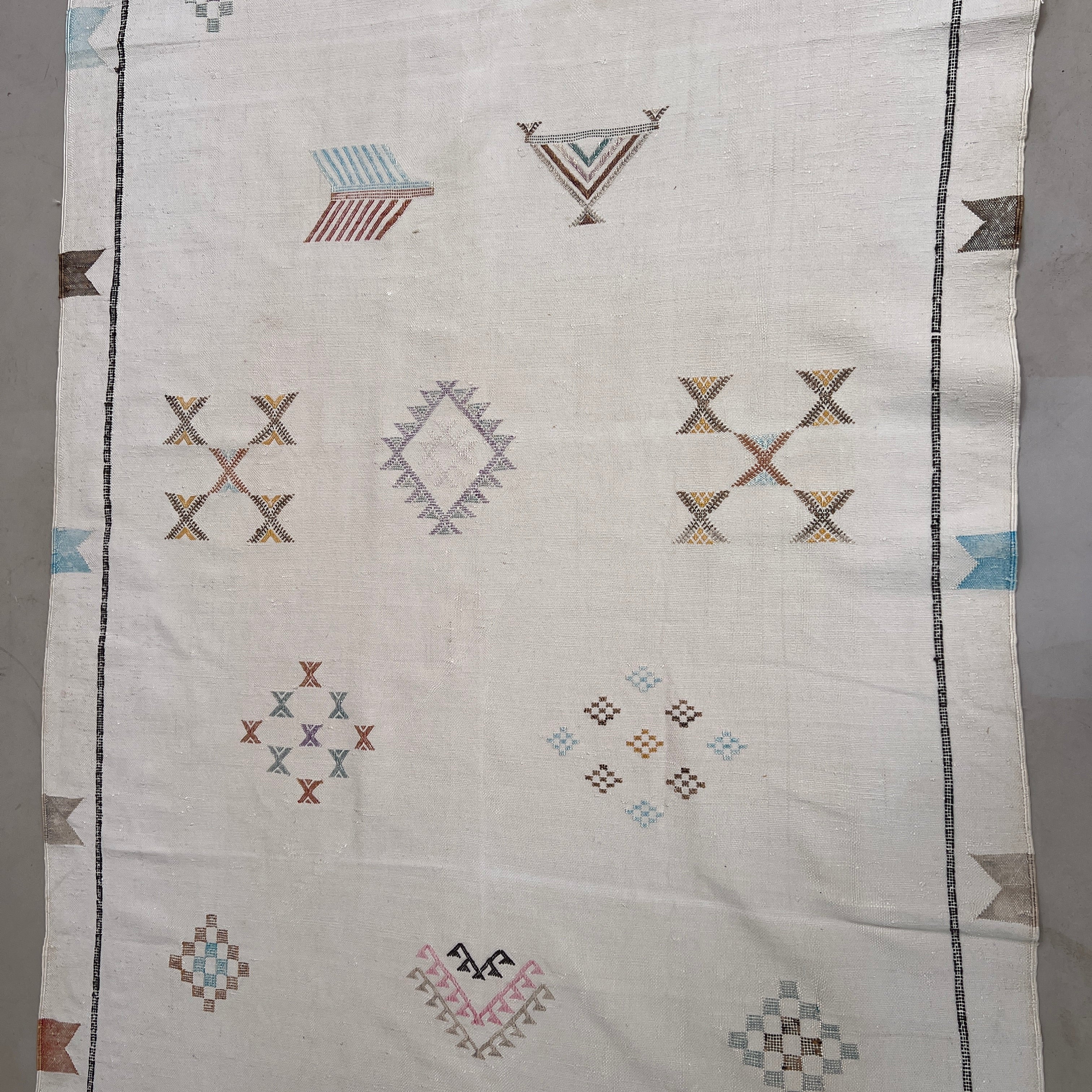 Handwoven Moroccan Cactus Rug Cholla - Image 5
