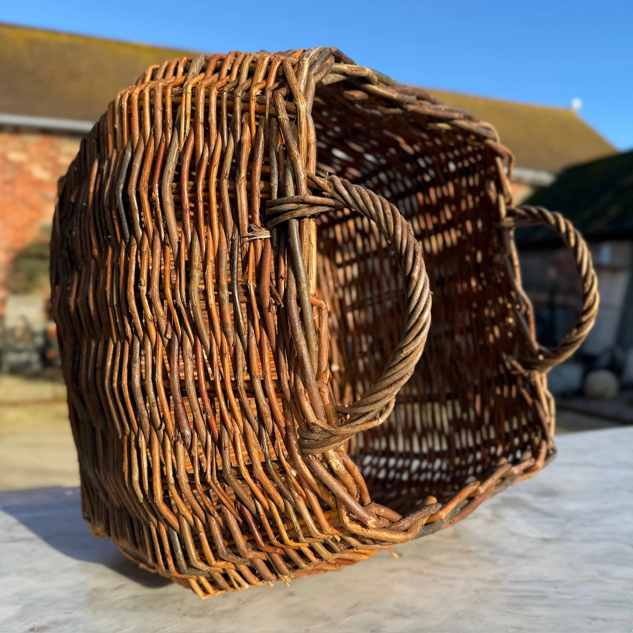 Handwoven Willow Basket | Cecily - Image 6