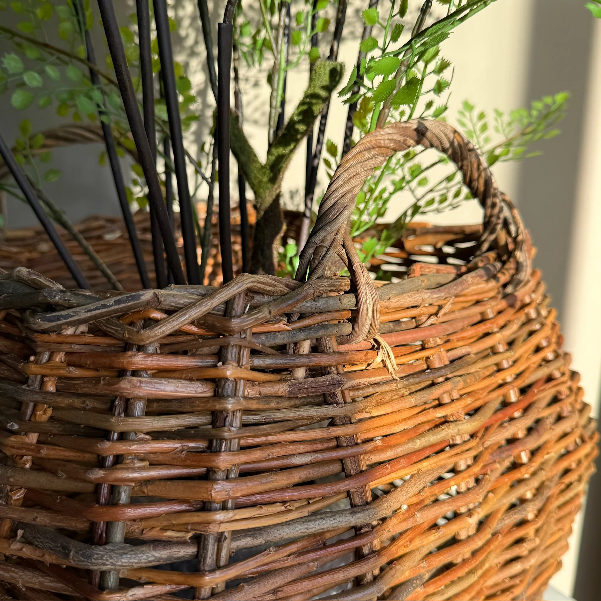 Handwoven Willow Basket | Cecily - Image 8