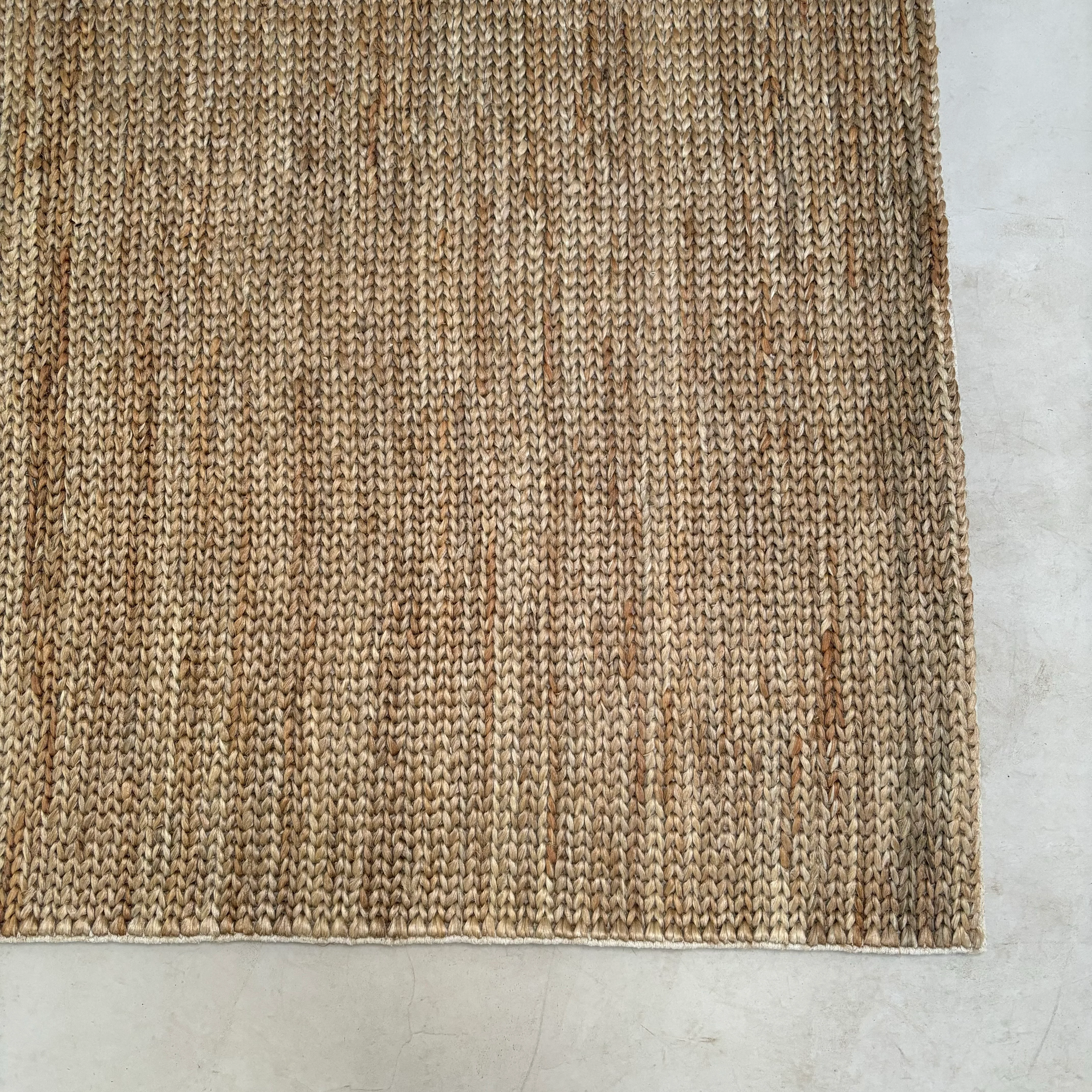 Hemp and Cotton rug 170 x 240cm | Jute - Image 7