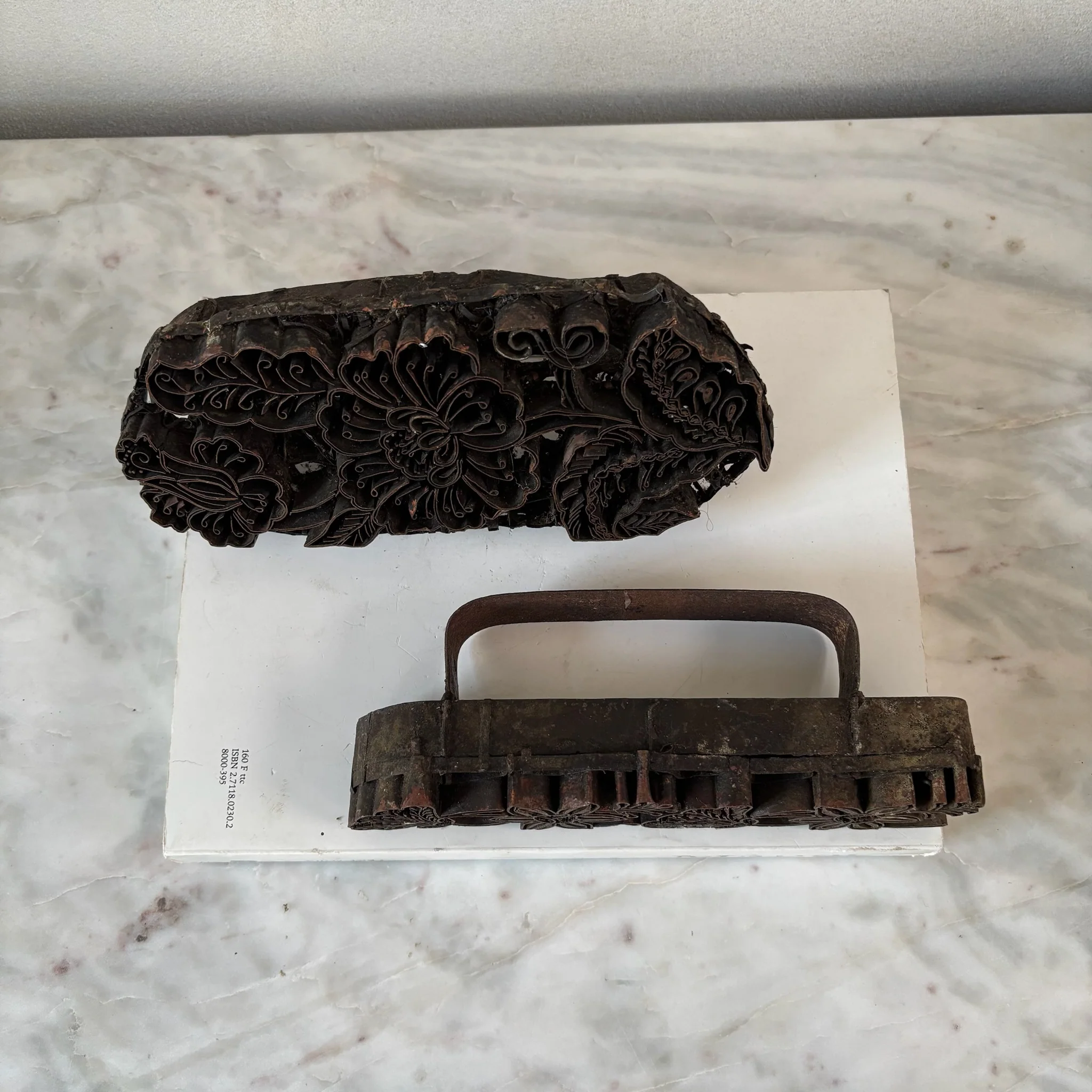 Indonesian copper vintage Batik Stamp - Image 10