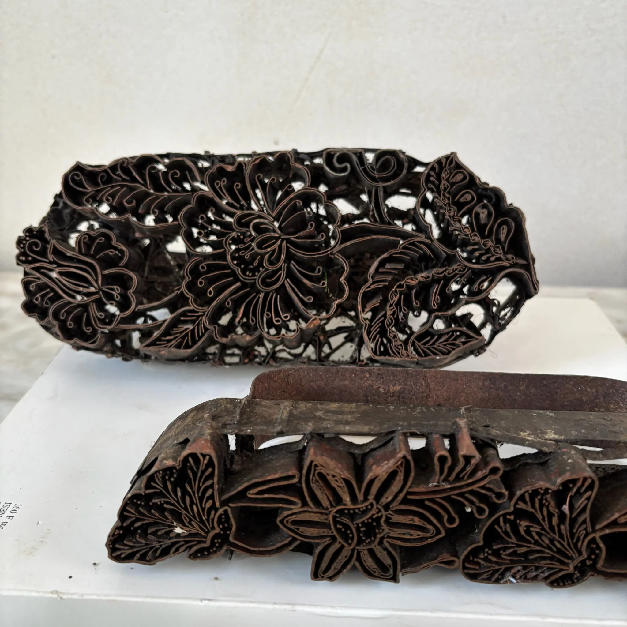 Indonesian copper vintage Batik Stamp - Image 15
