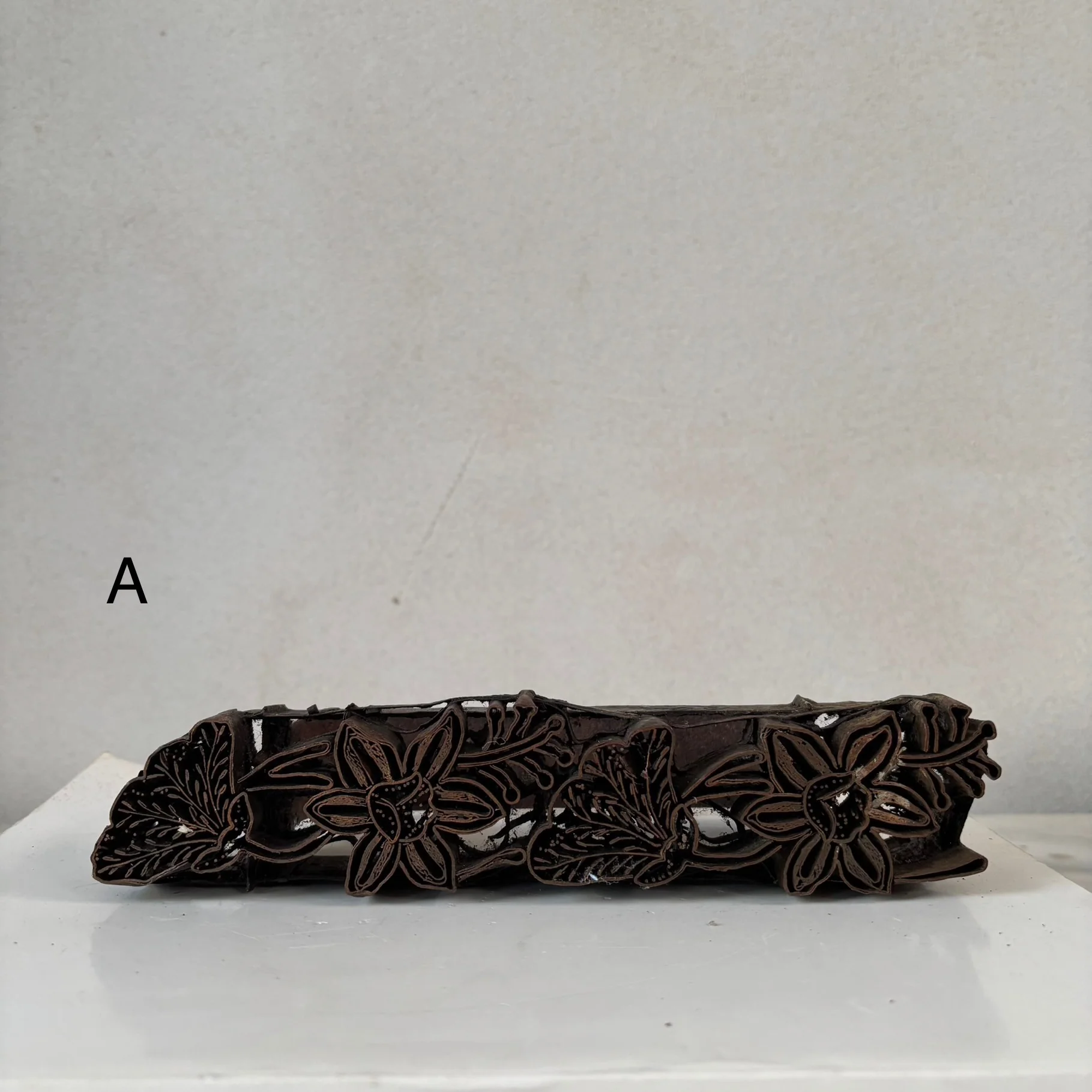 Indonesian copper vintage Batik Stamp - Image 2