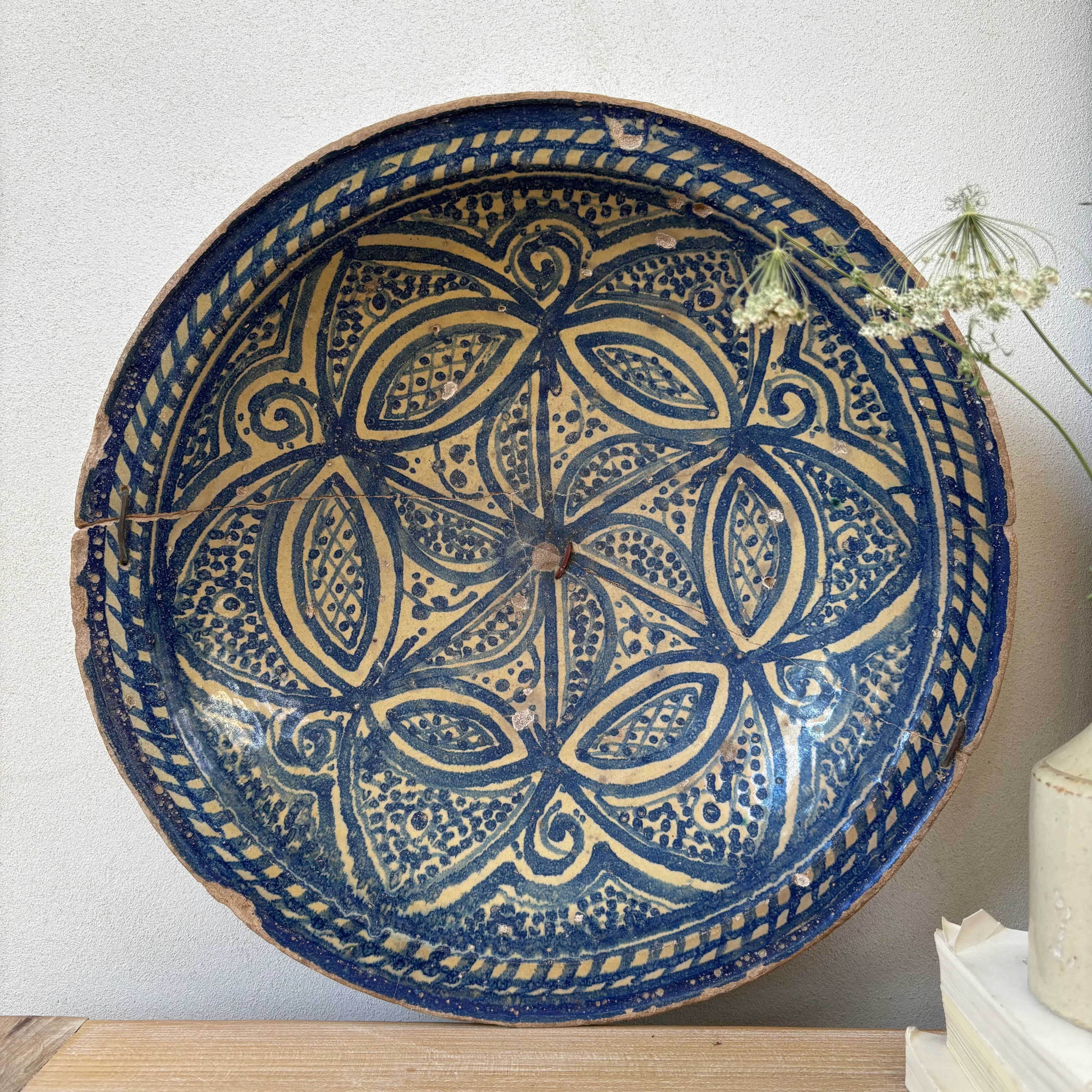Jama Antique Safi Plate | Sofia - Image 11