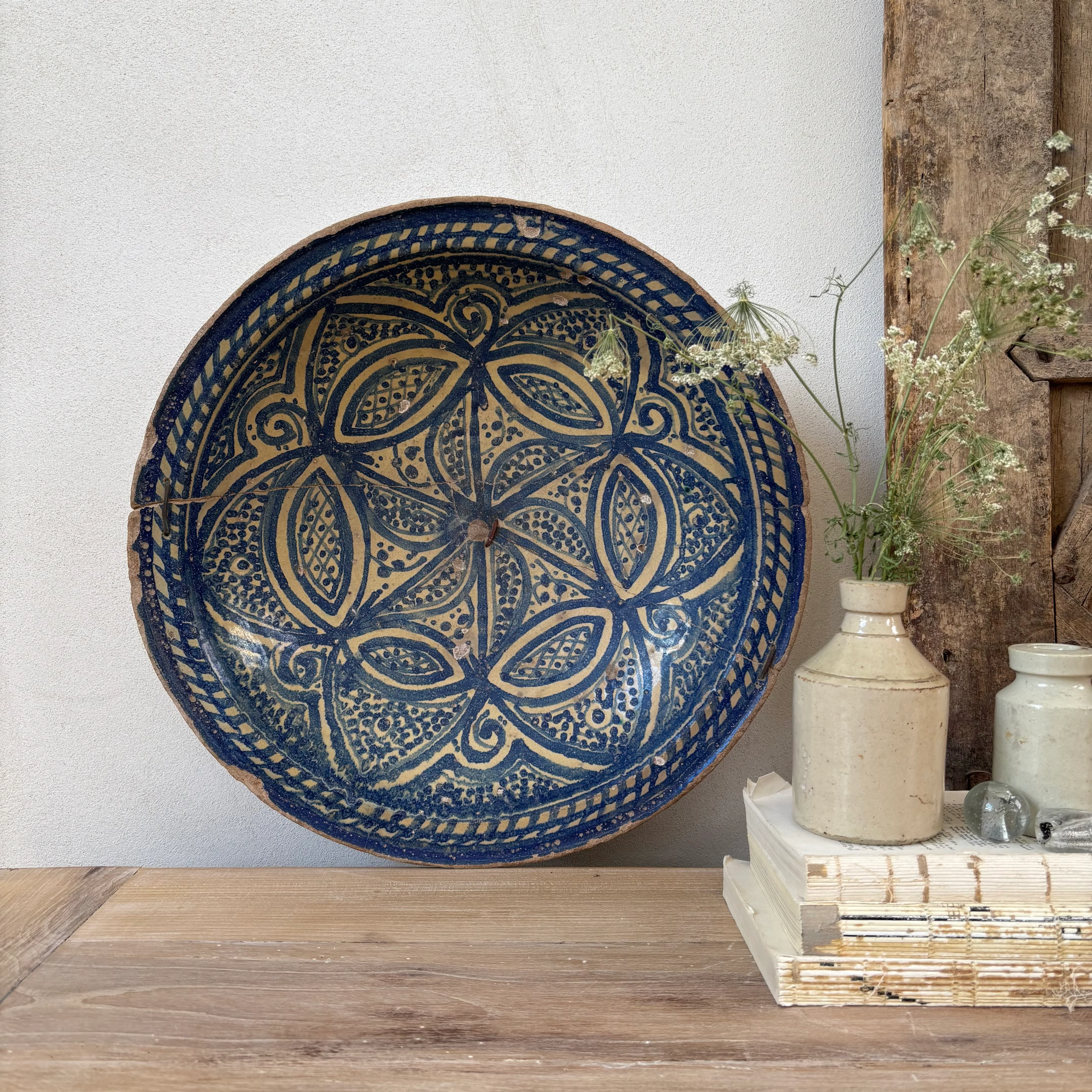 Jama Antique Safi Plate | Sofia - Image 2