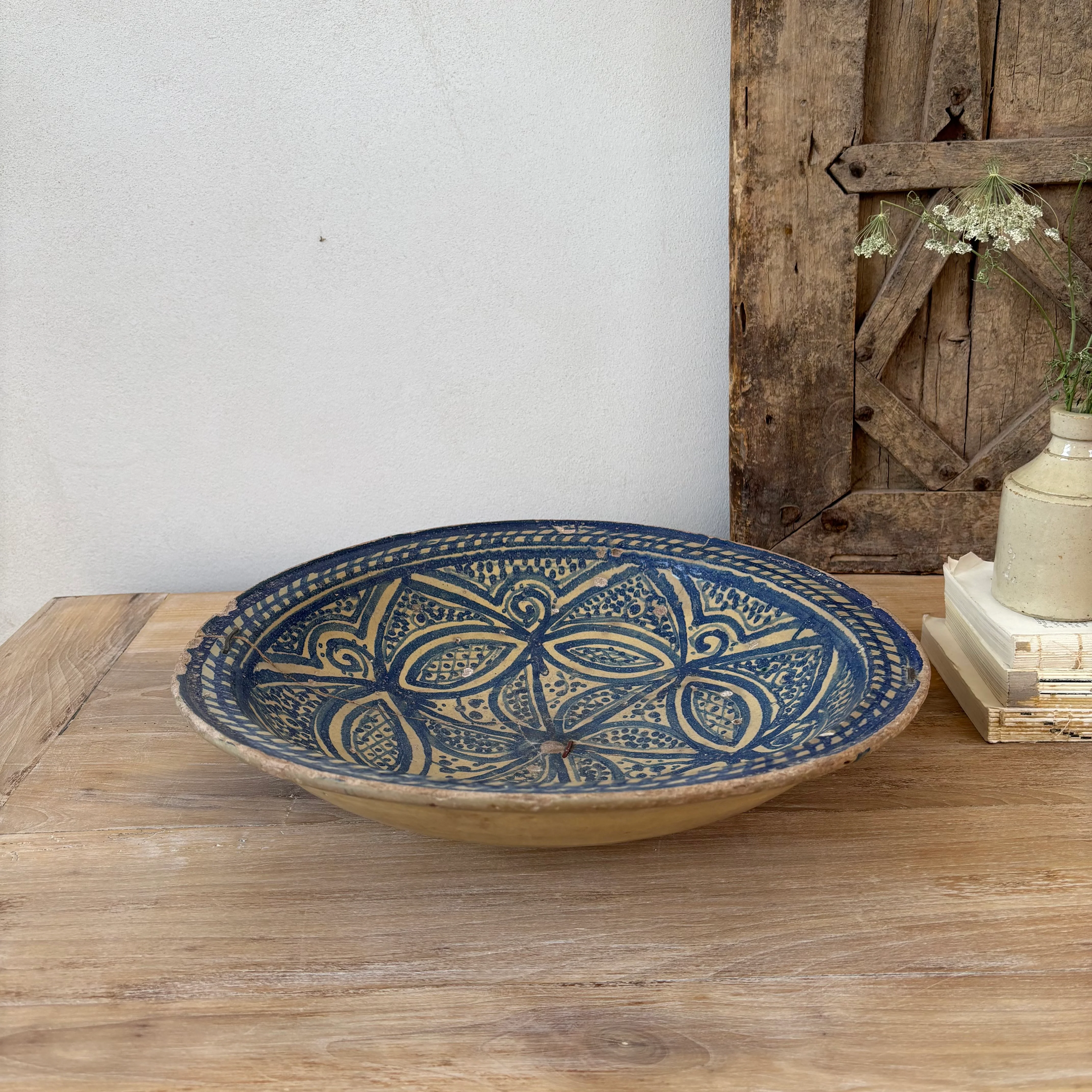 Jama Antique Safi Plate | Sofia - Image 3
