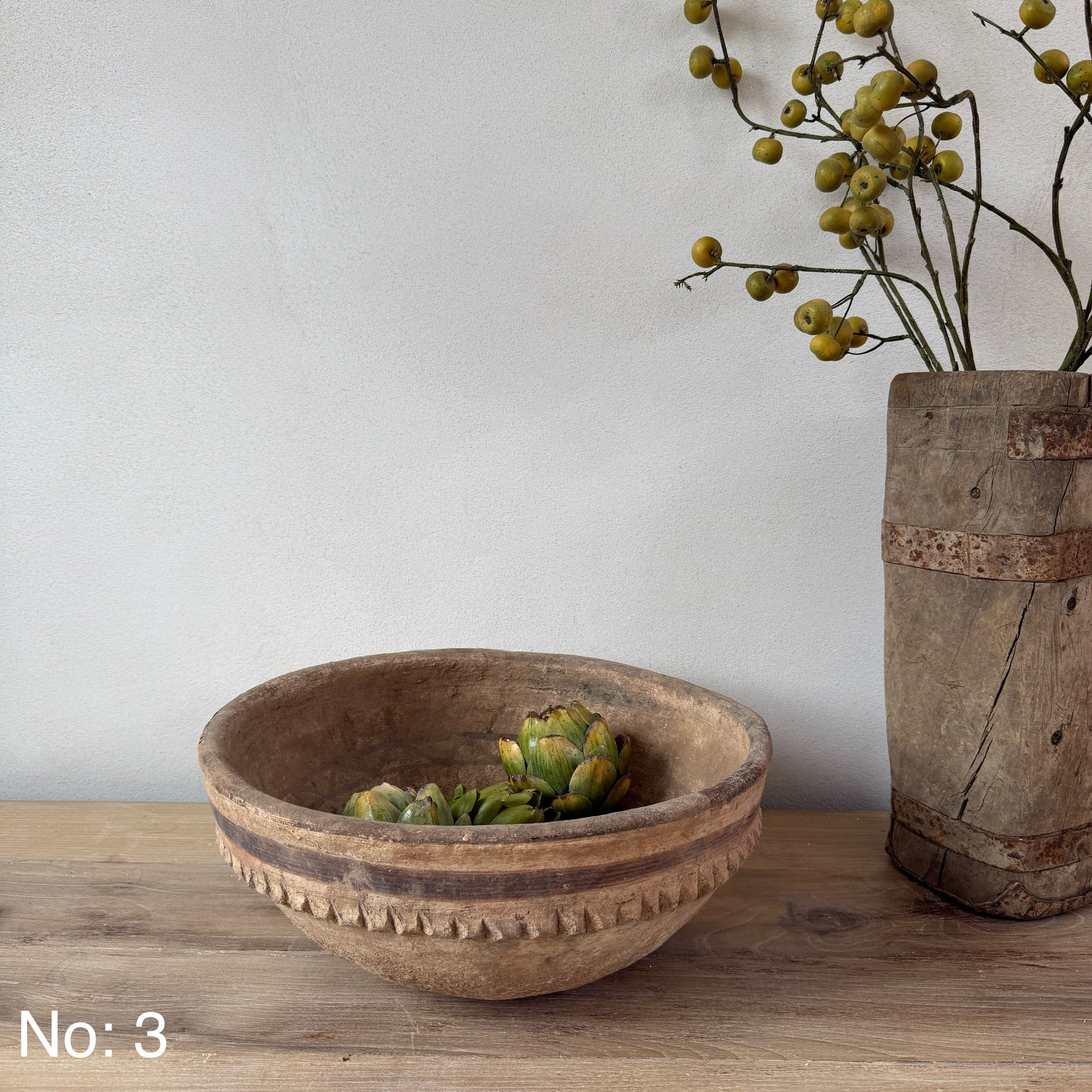 Large Antique Berber Bowls - Image 6