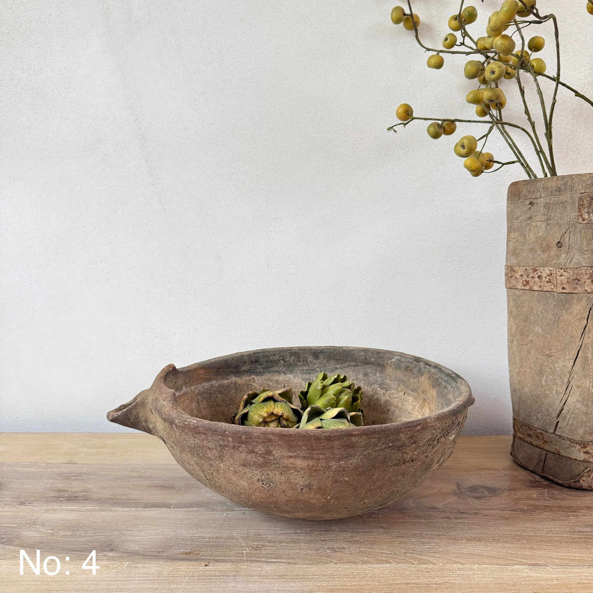 Large Antique Berber Bowls - Image 8