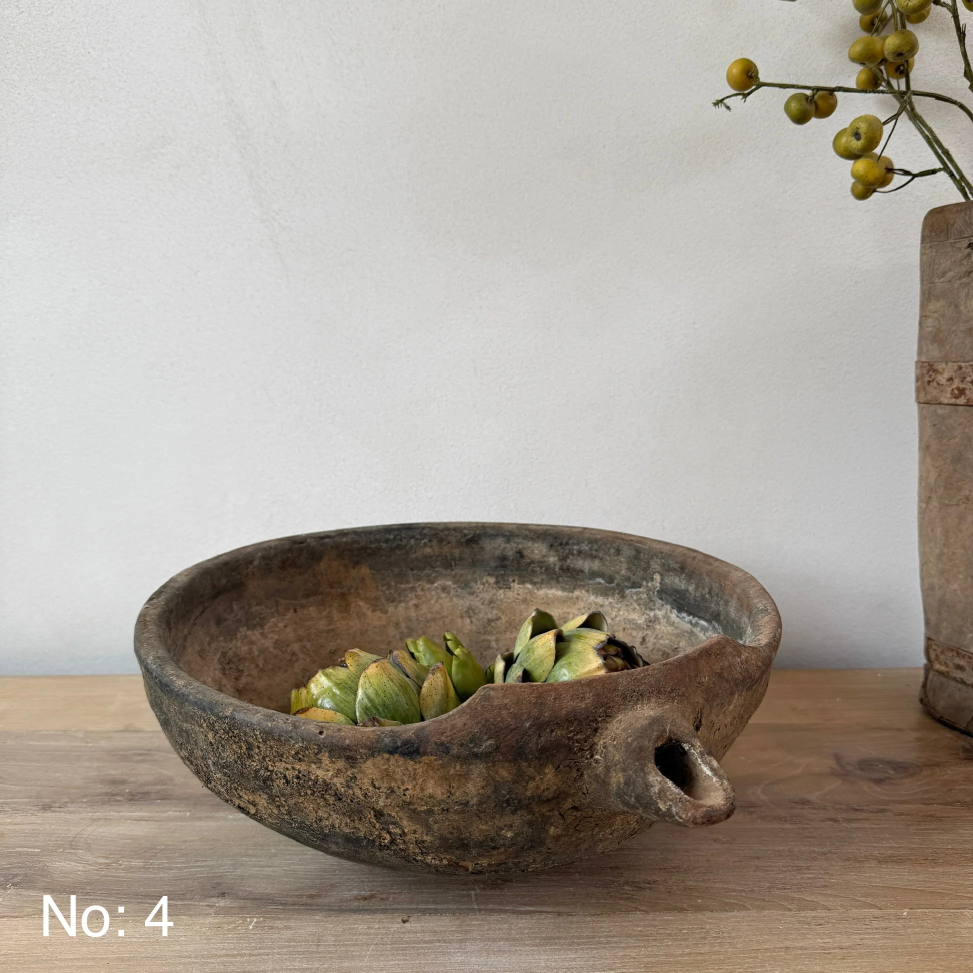 Large Antique Berber Bowls - Image 9