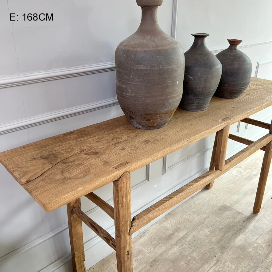 Large Antique Console Tables - Image 4