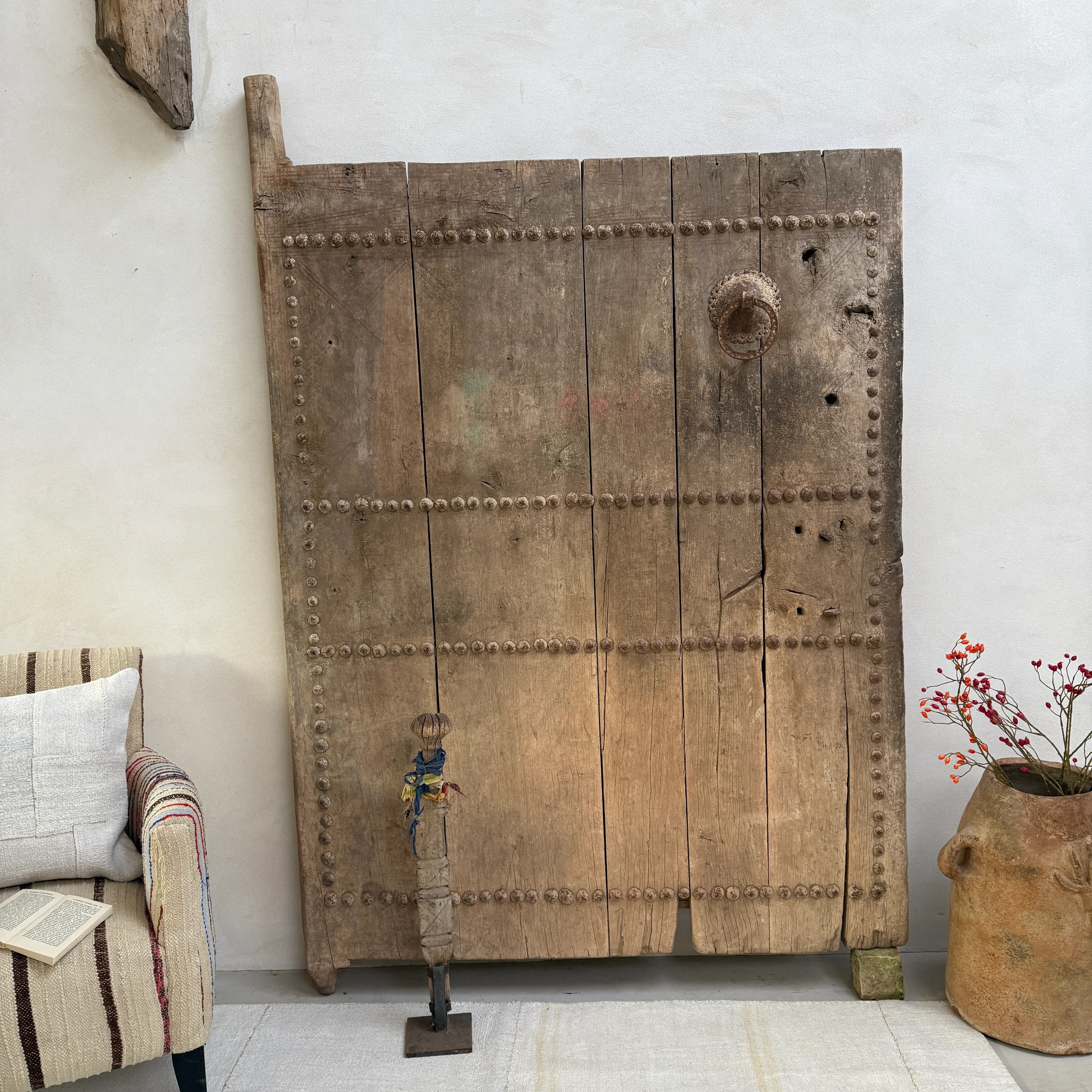 Large Antique Moroccan Door No:2 - Image 5