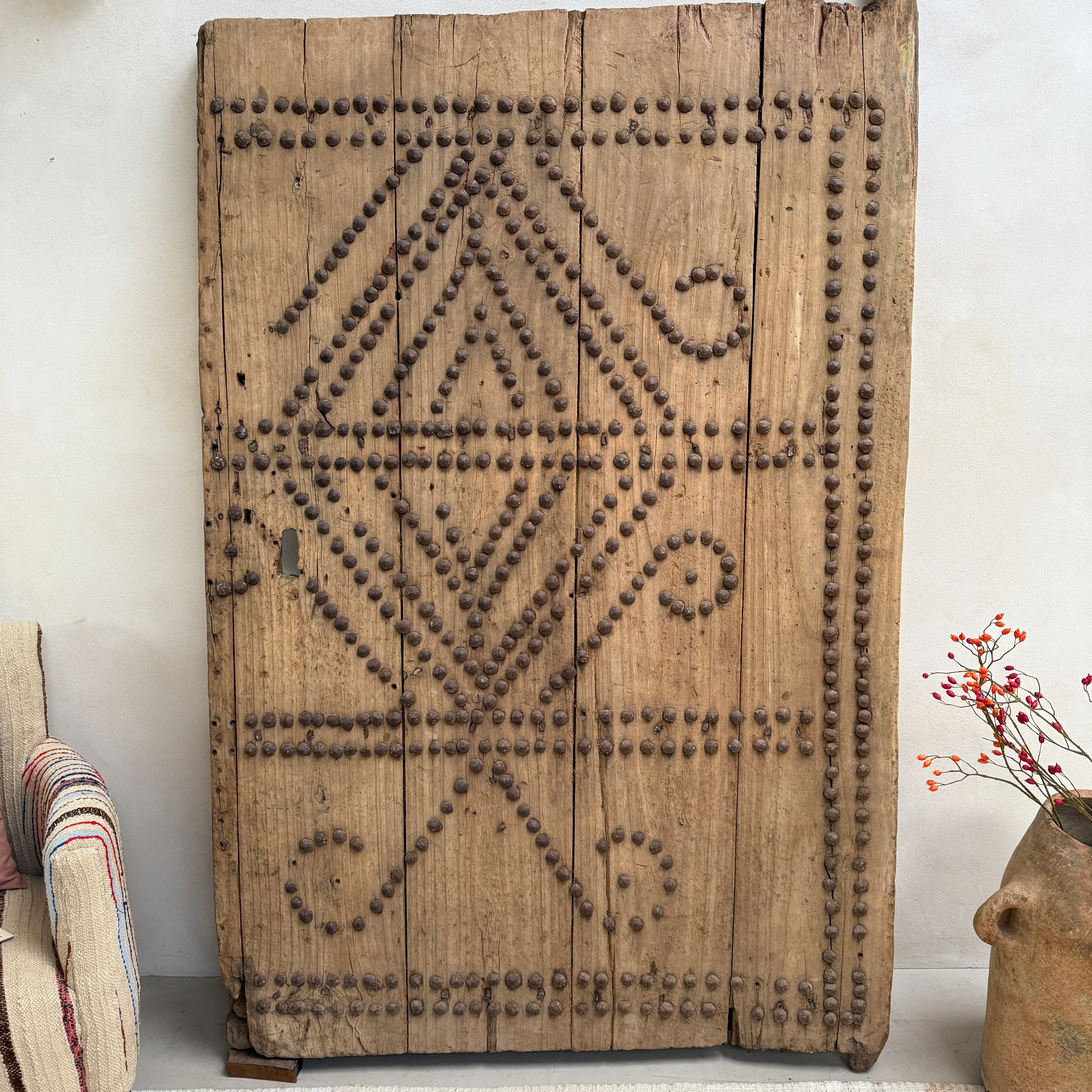Large Antique Moroccan Door No:3 - Image 4
