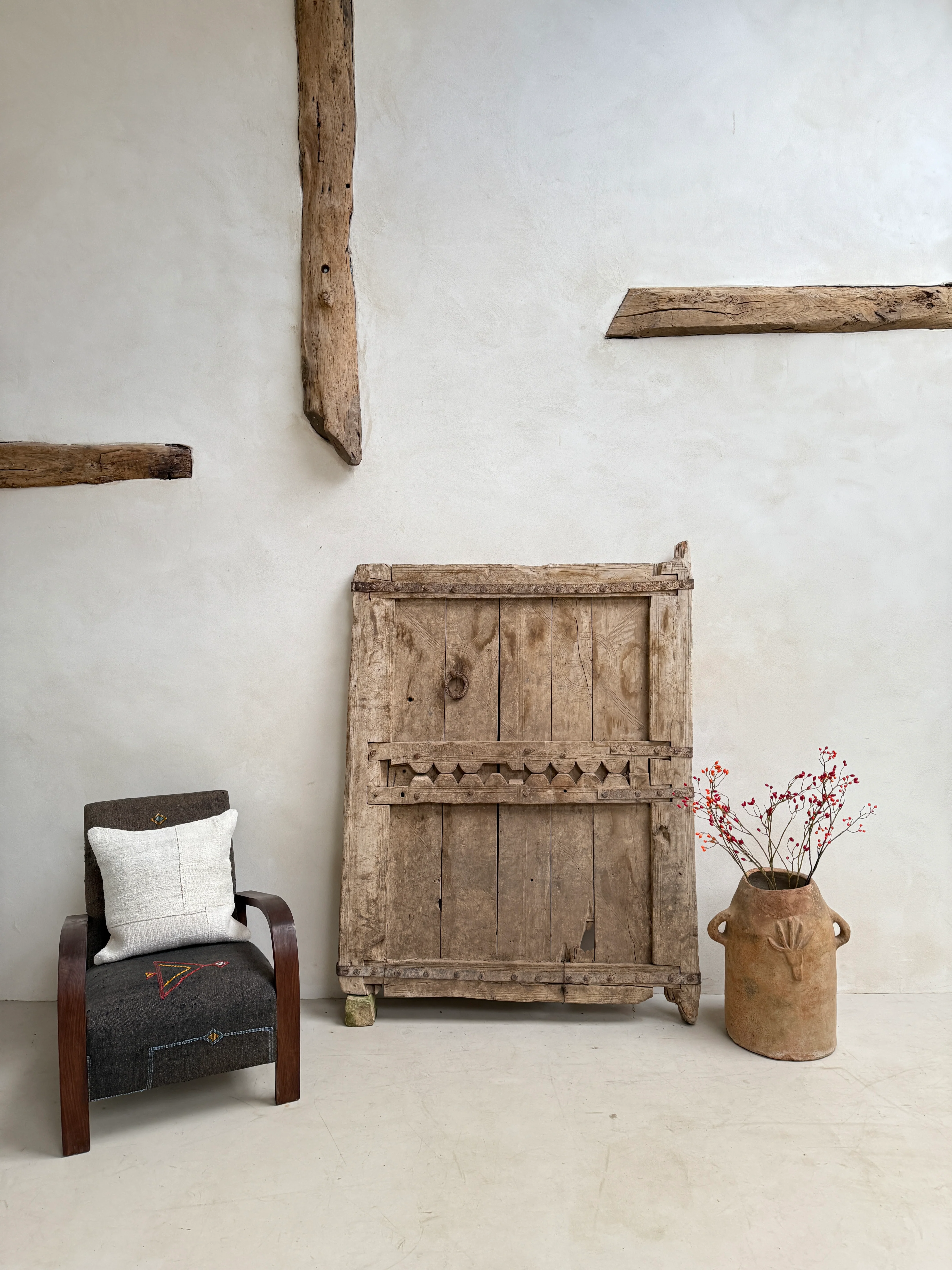 Large Antique Moroccan Door No:4 - Image 9