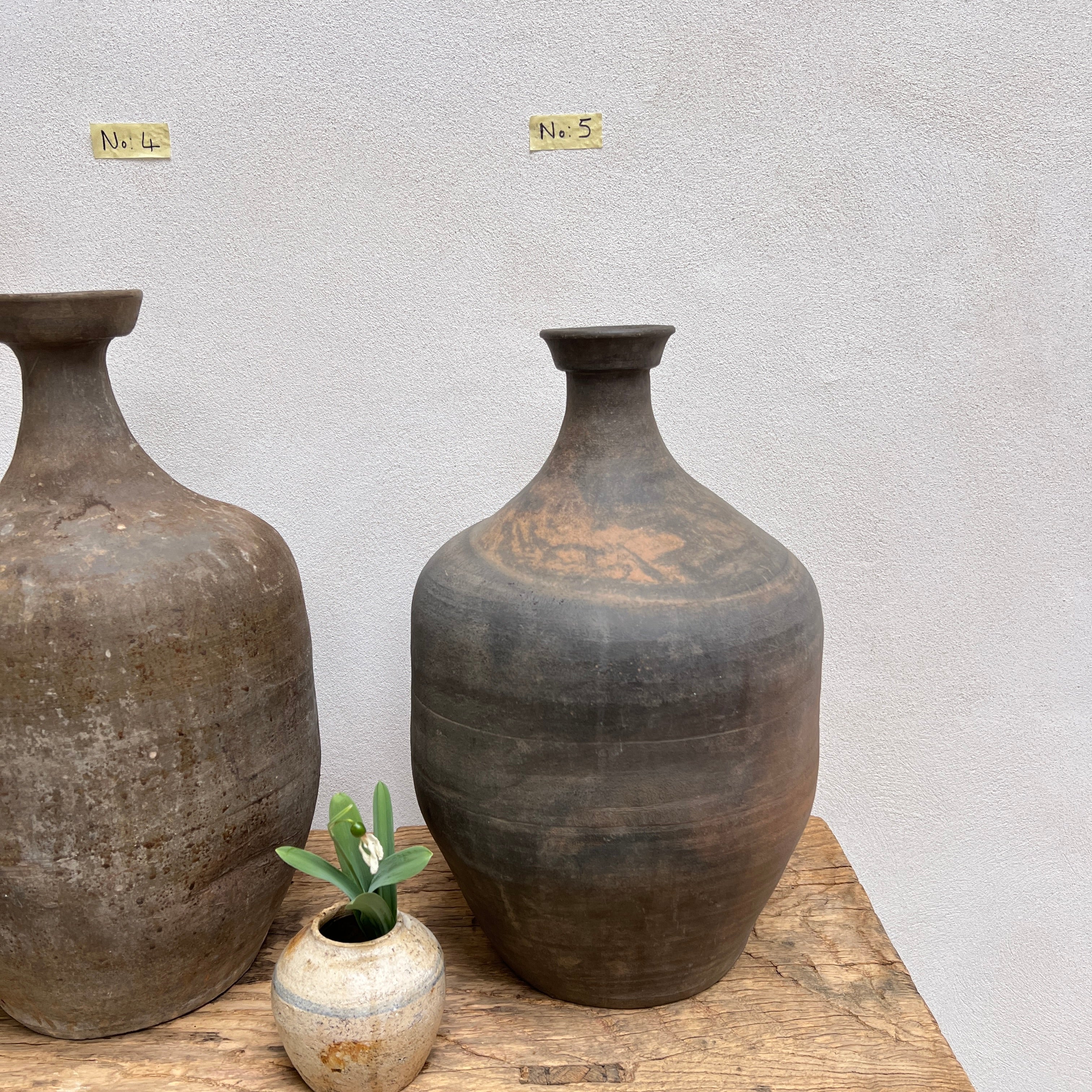 Large Antique Rice Wine Urns - Image 10