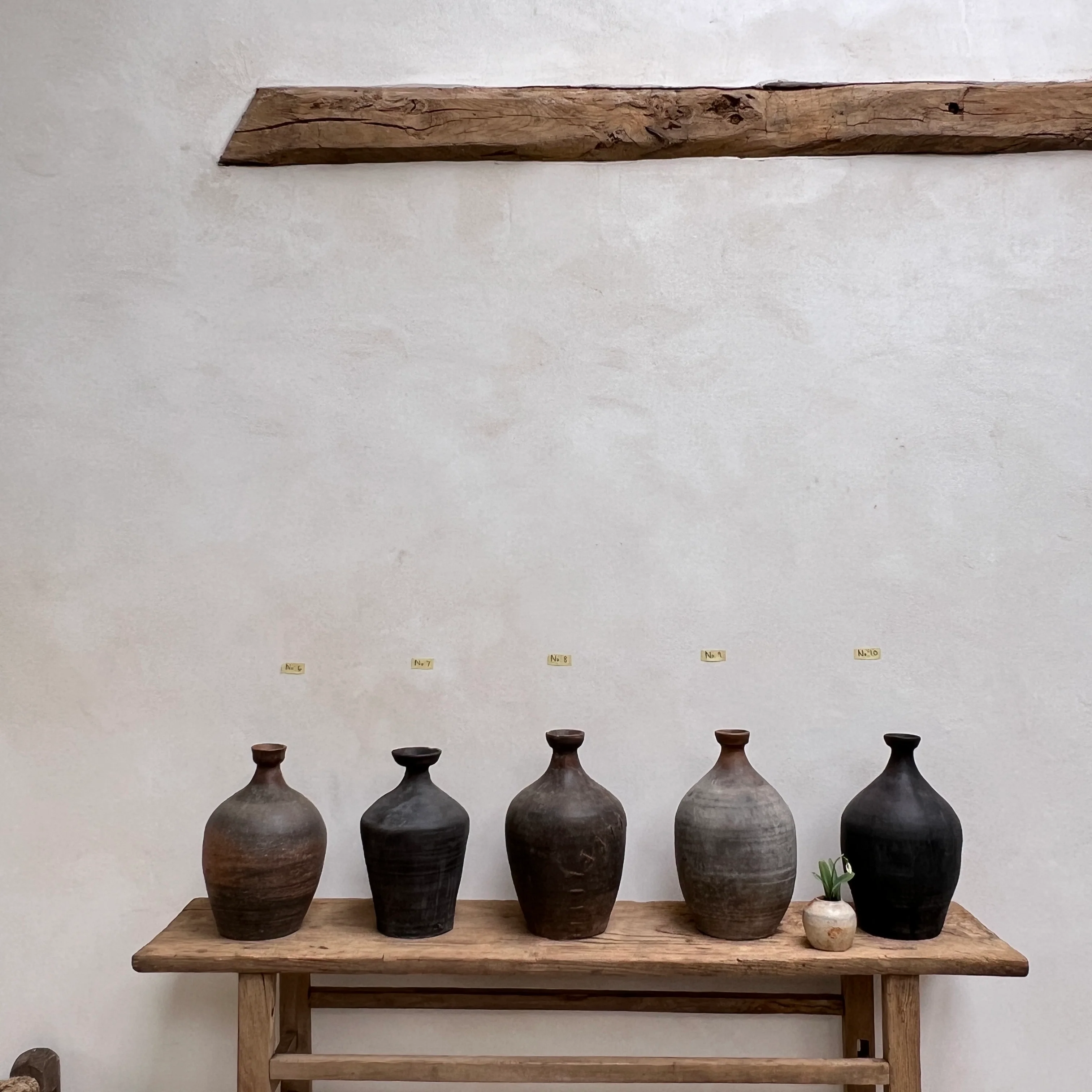 Large Antique Rice Wine Urns - Image 11
