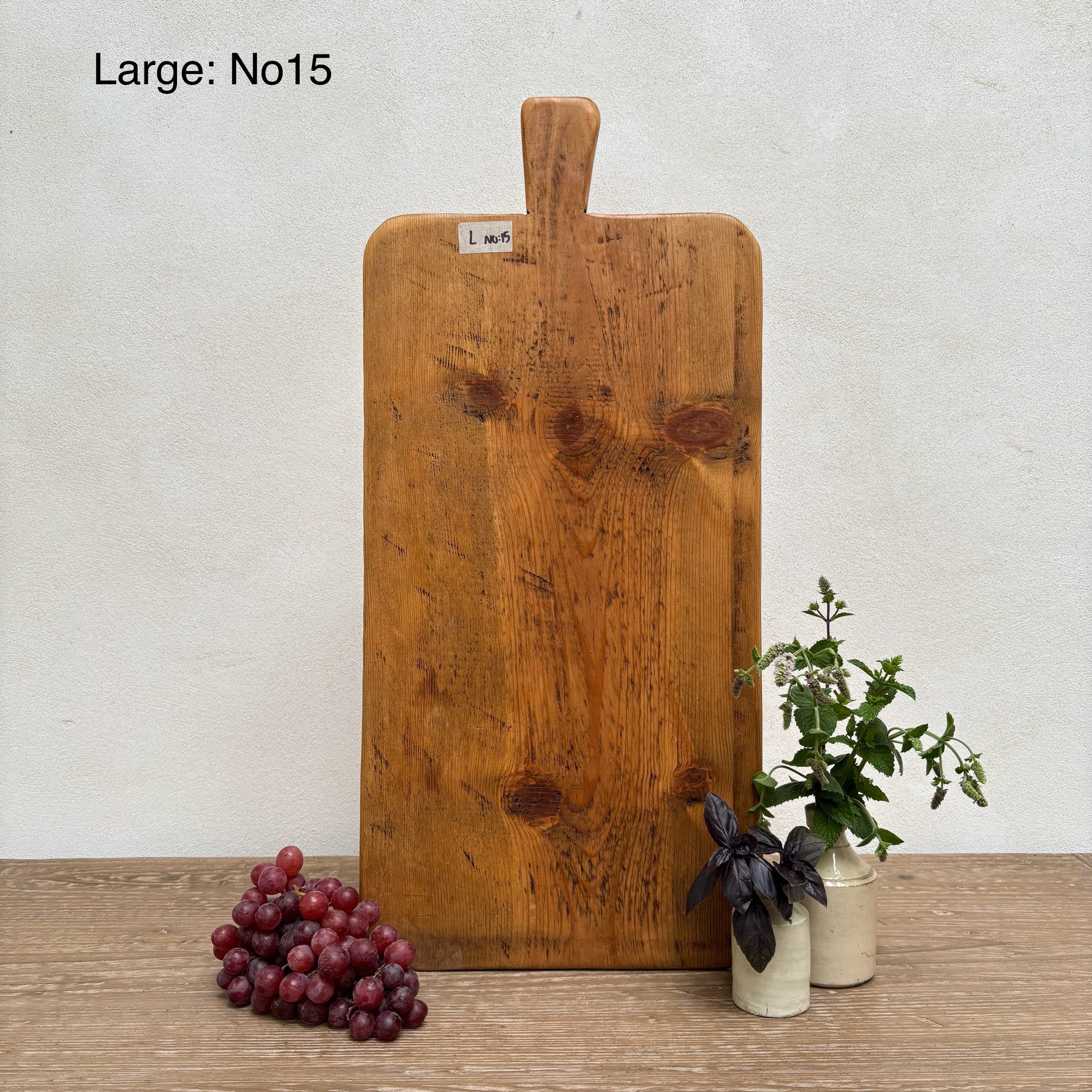 Large Antique Rustic Breadboard (Select from photo) - Image 19