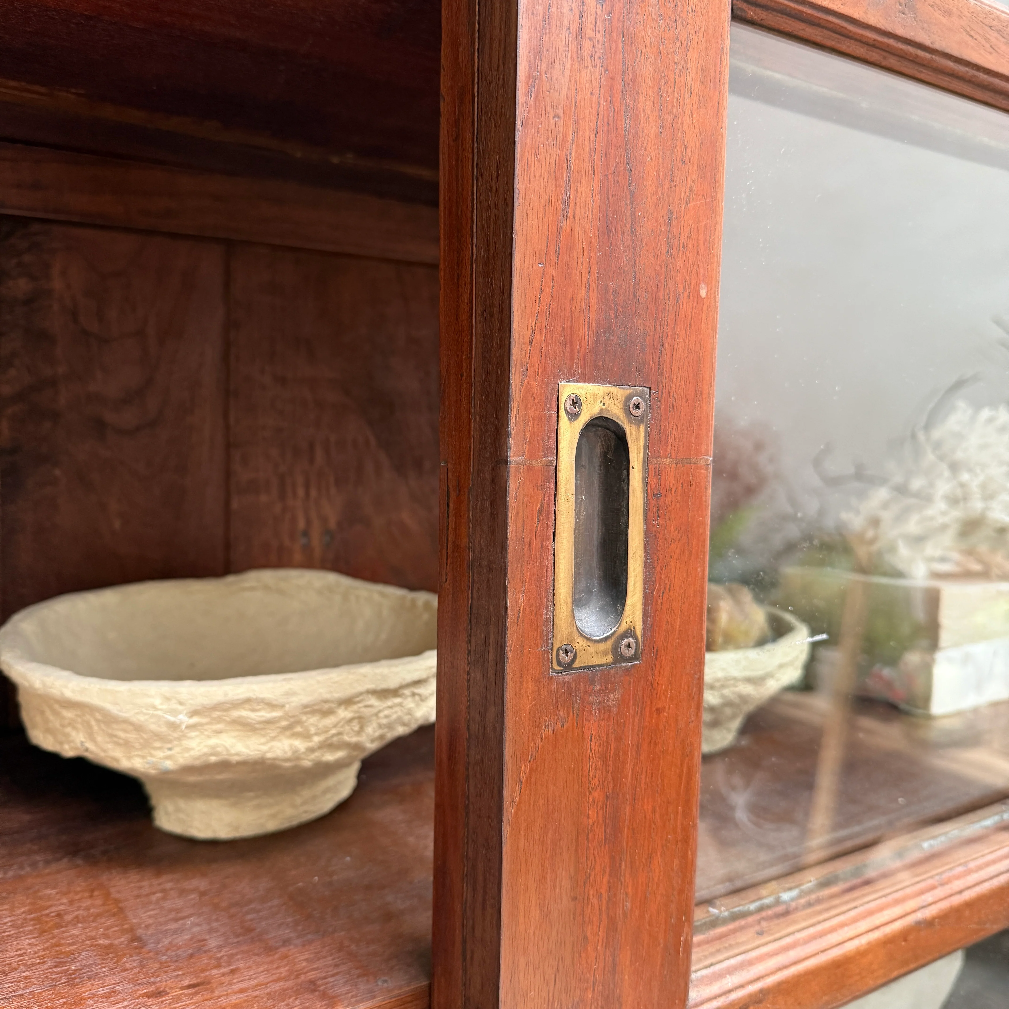 Large Antique School Library Bookcase - Image 5