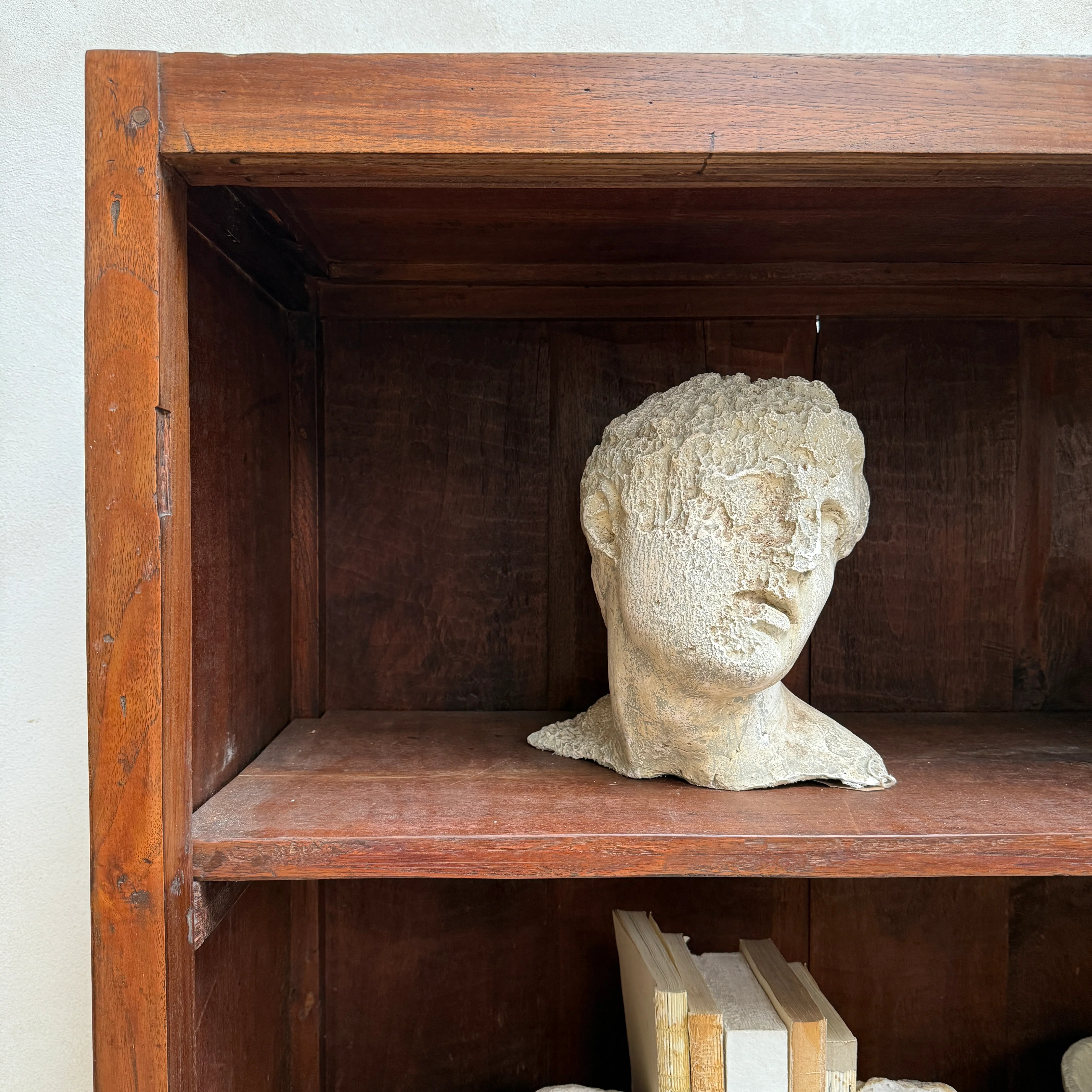 Large Antique School Library Bookcase - Image 7