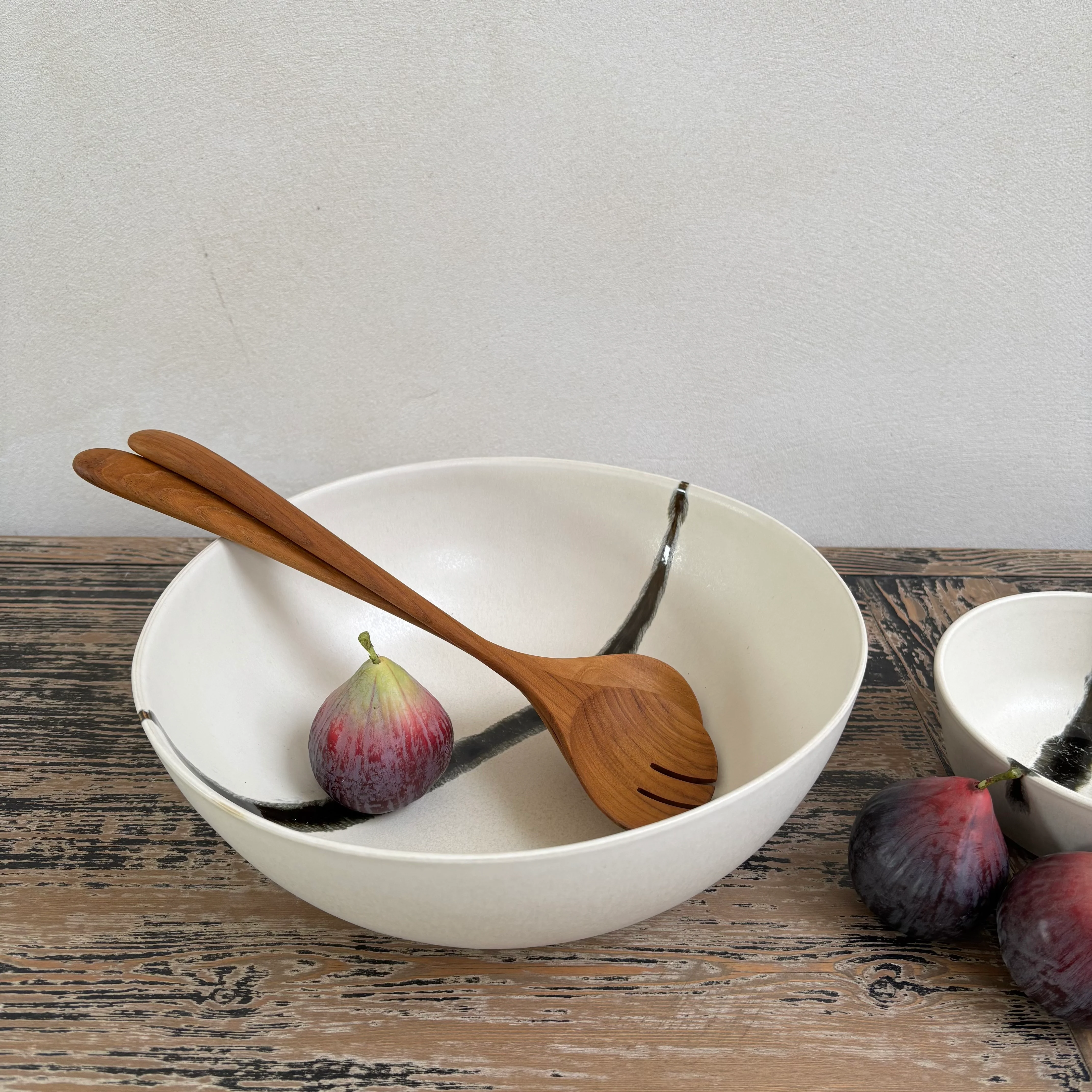Large Artisan Serving Bowl | Wabi Sabi - Image 2