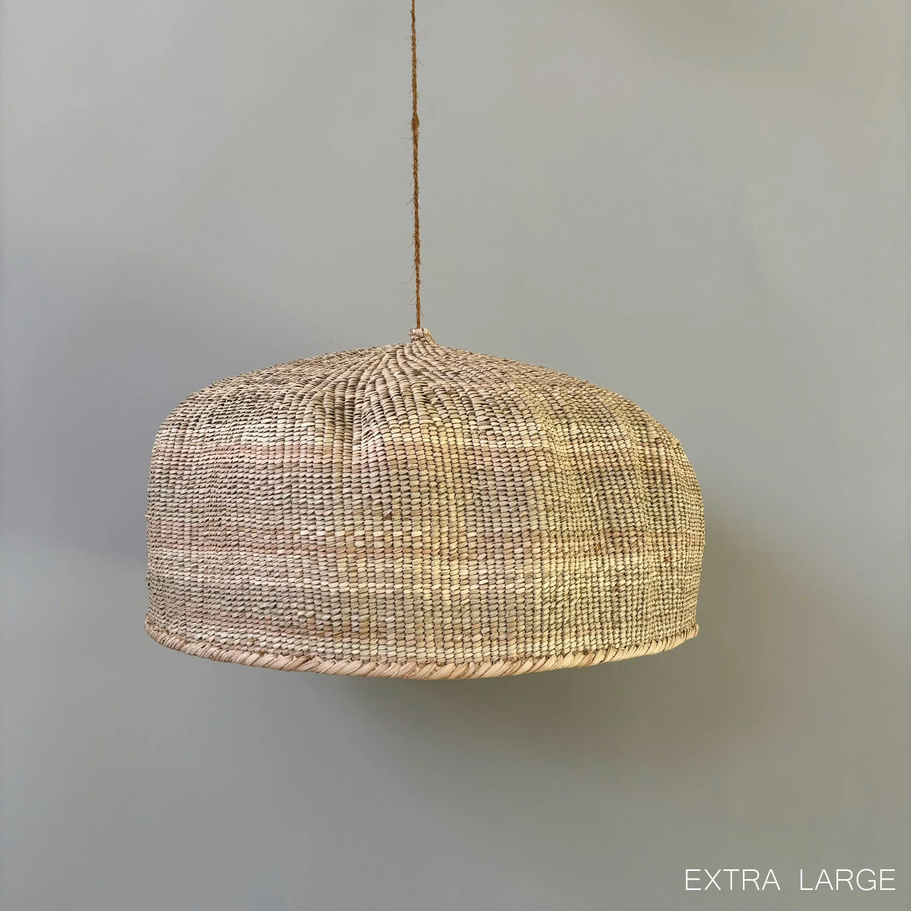 Large hand woven African lampshade - Image 9